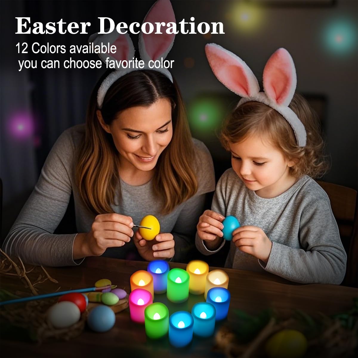 Sweetime 3 Color Changing Led Pillar Candles With Controller And Timer - 3X4 3X5 3X6 Multi Colored Flickering Outdoor Waterproof