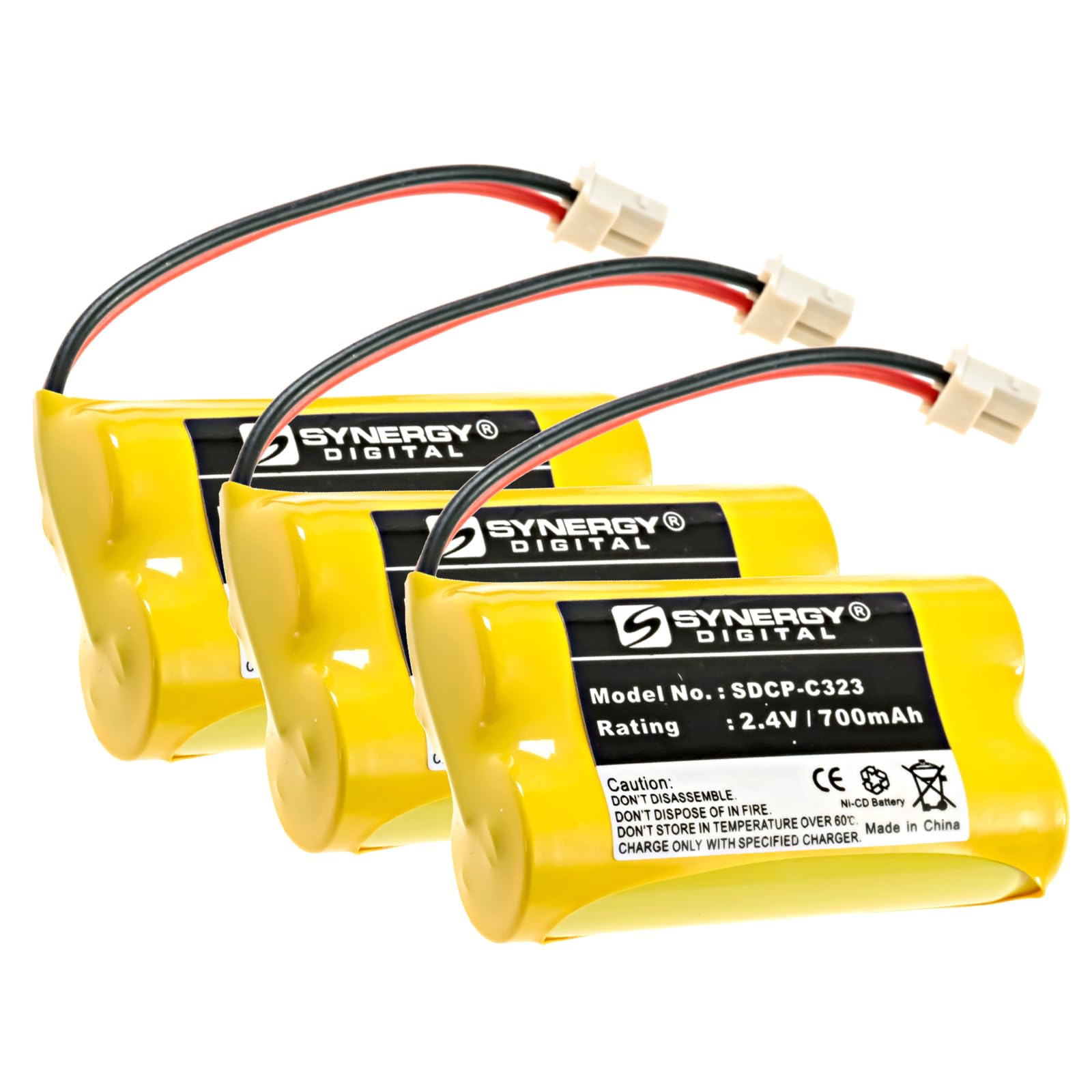 Synergy Digital Cordless Phone Batteries, Compatible With V Tech Bt175242, Bt275242, 29 015003 001 000 Cordless Phone Batteries