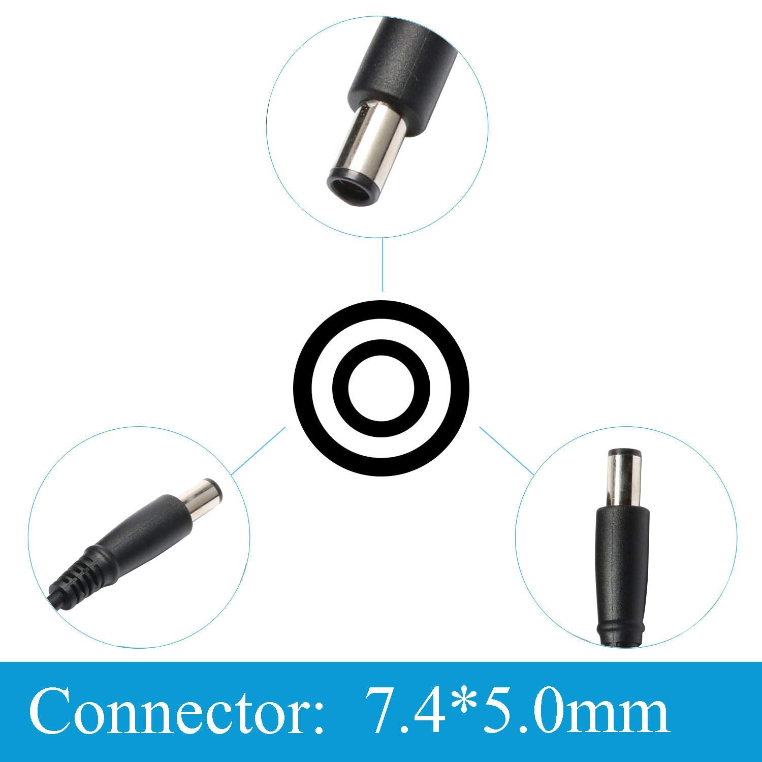 90W Power Cord For Hp All In One Desktop 20'' 20'' 22'' 23''; Pavilion Desktop Pc 20 B010, 20 B013W, 20 B014, 22 3010, 22 3020, 22 3030, 22 3110, 23 G010, 20 B312, 20 B313W Power Supply Charger