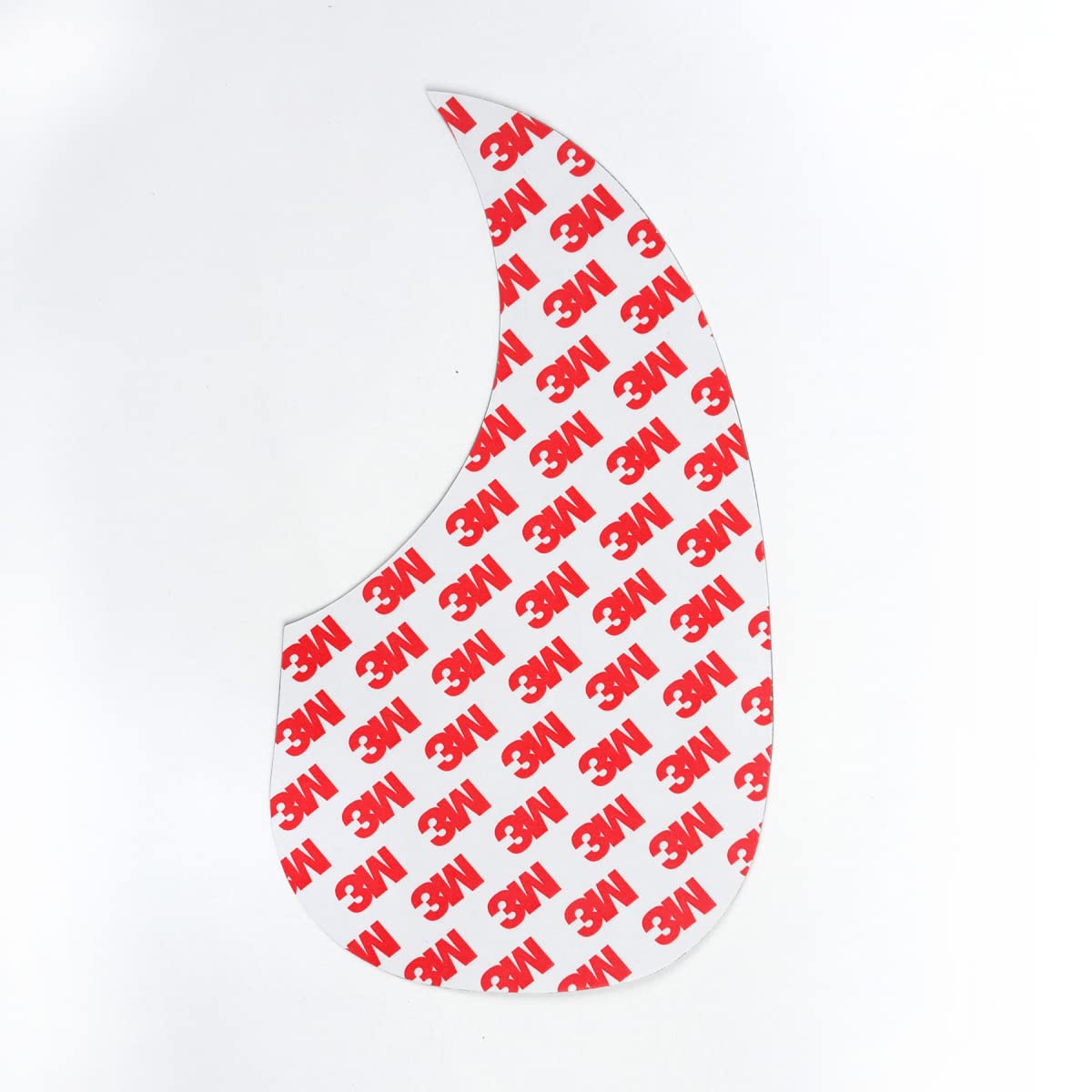 Musiclily Left Handed Oversize Acoustic Guitar Self Adhesive Pickguard For Martin D28 Style Guitar, Black