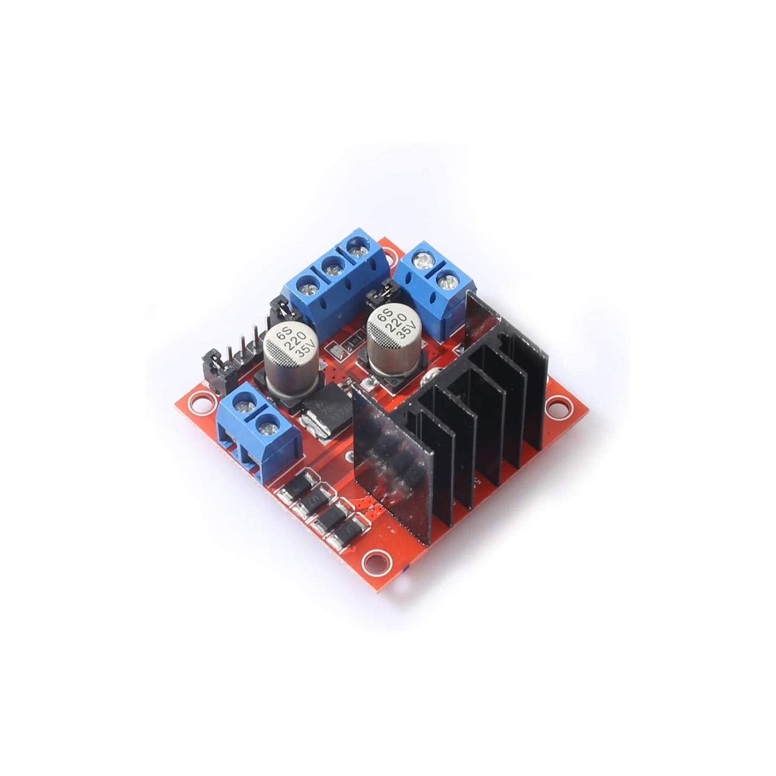 2Pack L298N Motor Drive Controller Board Module Dual H Bridge Dc Stepper Compatible With Ar Duino Electric Projects, Smart Car R