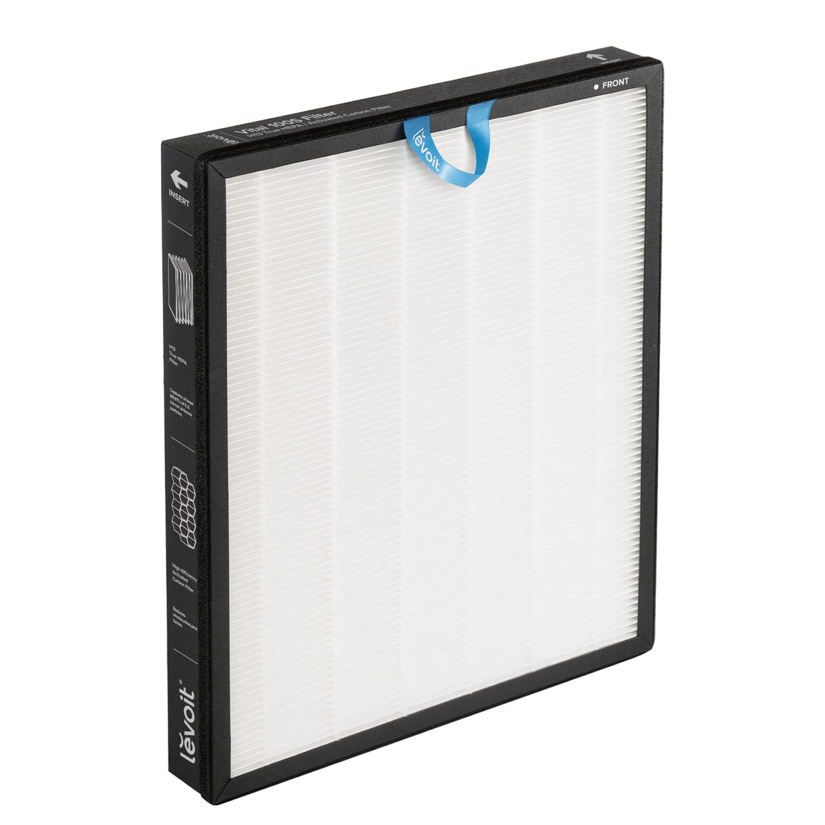 Levoit Vital 100S Air Purifier Replacement, 3 In 1 Hepa, High Efficiency Activated Carbon Filter, Vital 100S Rf, 1 Pack, White