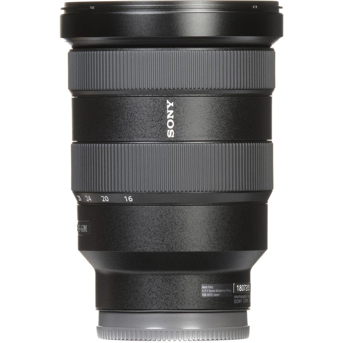 Sony   FE 16 35mm F2.8 GM Wide Angle Zoom Lens (SEL1635GM), Black