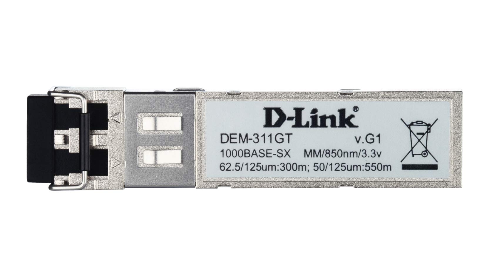 D Link Gigabit Ethernet Optical Transceiver Multimode 1000Base Sx Sfp Module (Dem 311Gt)