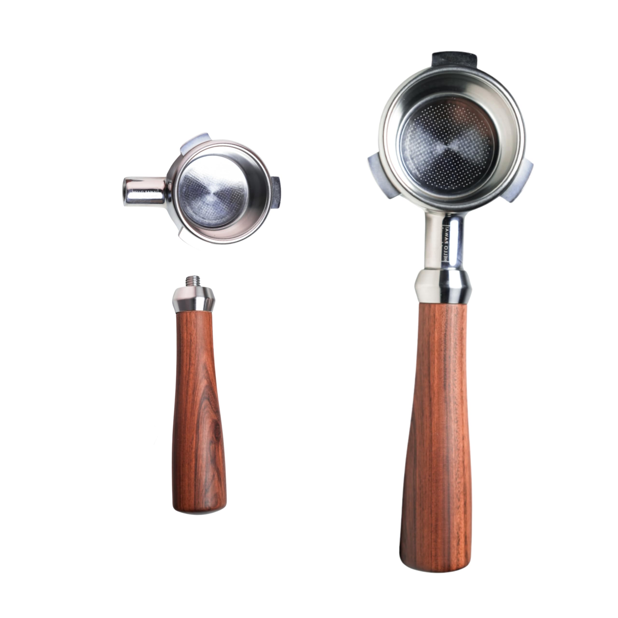 Pawa Bottomless Portafilter 54Mm   Includes Filter Basket | Compatible With Breville Barista Express And 54Mm Breville Machines