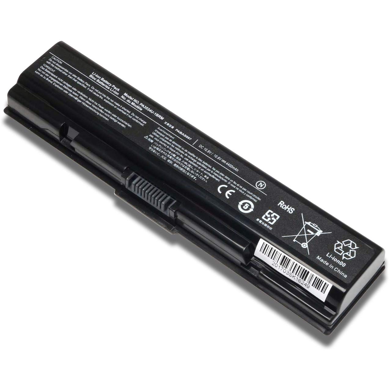 New Pa3534U 1Brs   Pa3533U 1Brs   Pa3533U 1Bas   Pa3534U 1Bas Laptop Battery For Toshiba Satellite A200 A210 A300 A350 A355 L300