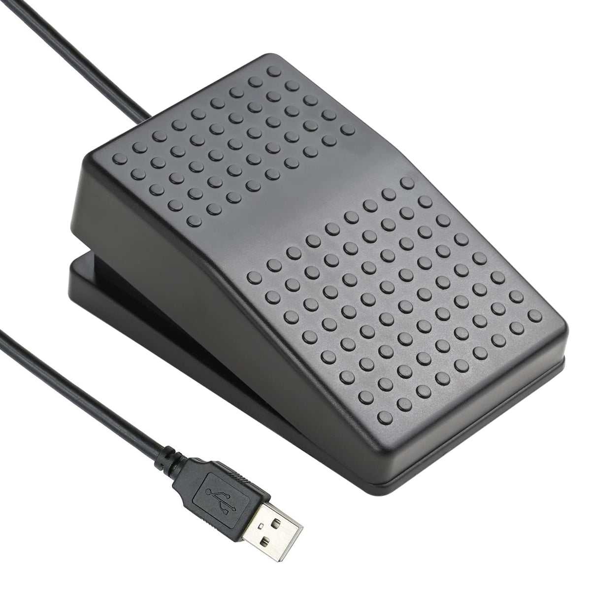 Ikkegol Upgraded Usb Foot Switch Single Pedal Mechanical Control Footswitch Map Mouse Keyboard Hotkey Combination Key Press Simu