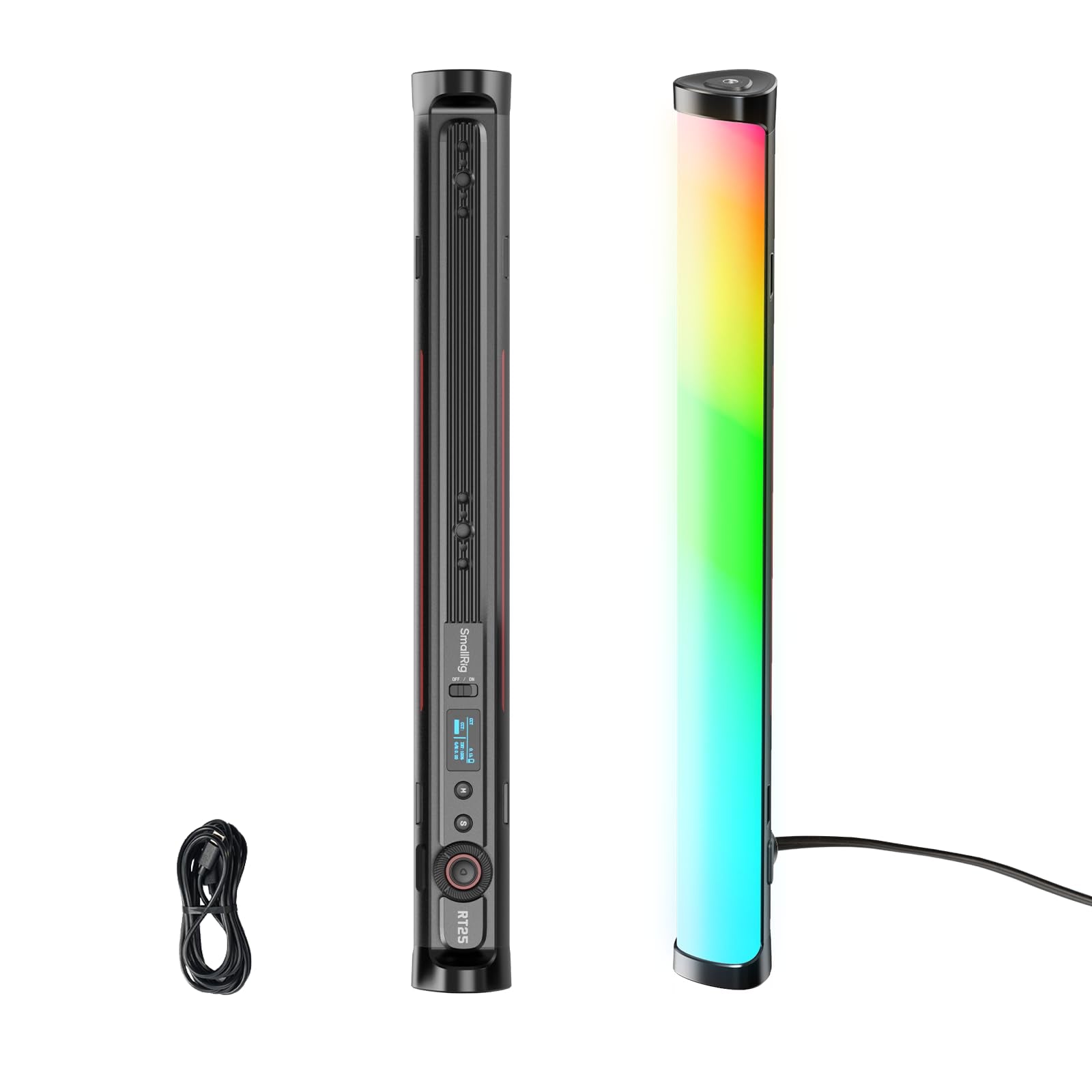 Smallrig Rt25 Rgb Tube Light Stick, 25W Rgbww Led Light Wand, Ip54 Waterproof Light Bar, Cri96+, Tlci98+, 2500 10000K, For Photo