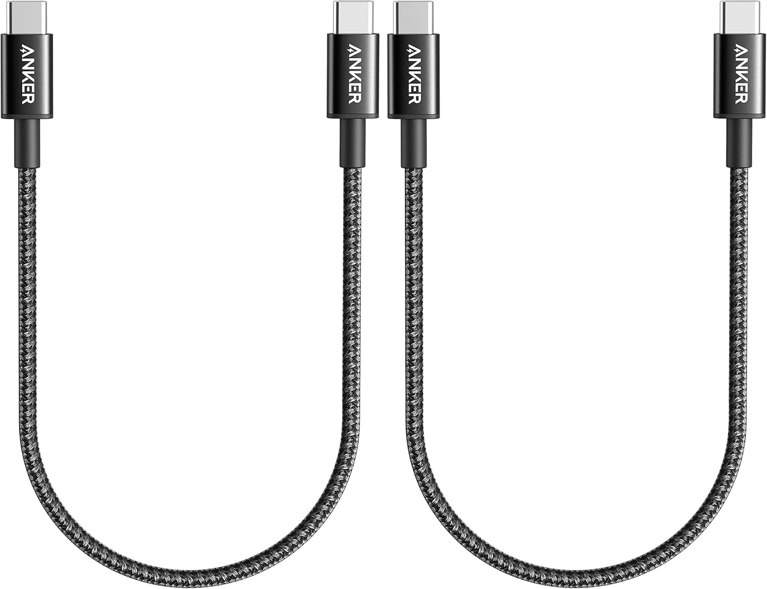 Anker Usb C To Usb C Cable, Typec 60W Fast Charging Cable (1Ft, 1Pack) For Iphone 17 Series, Ipad Mini 6 And More (Black)