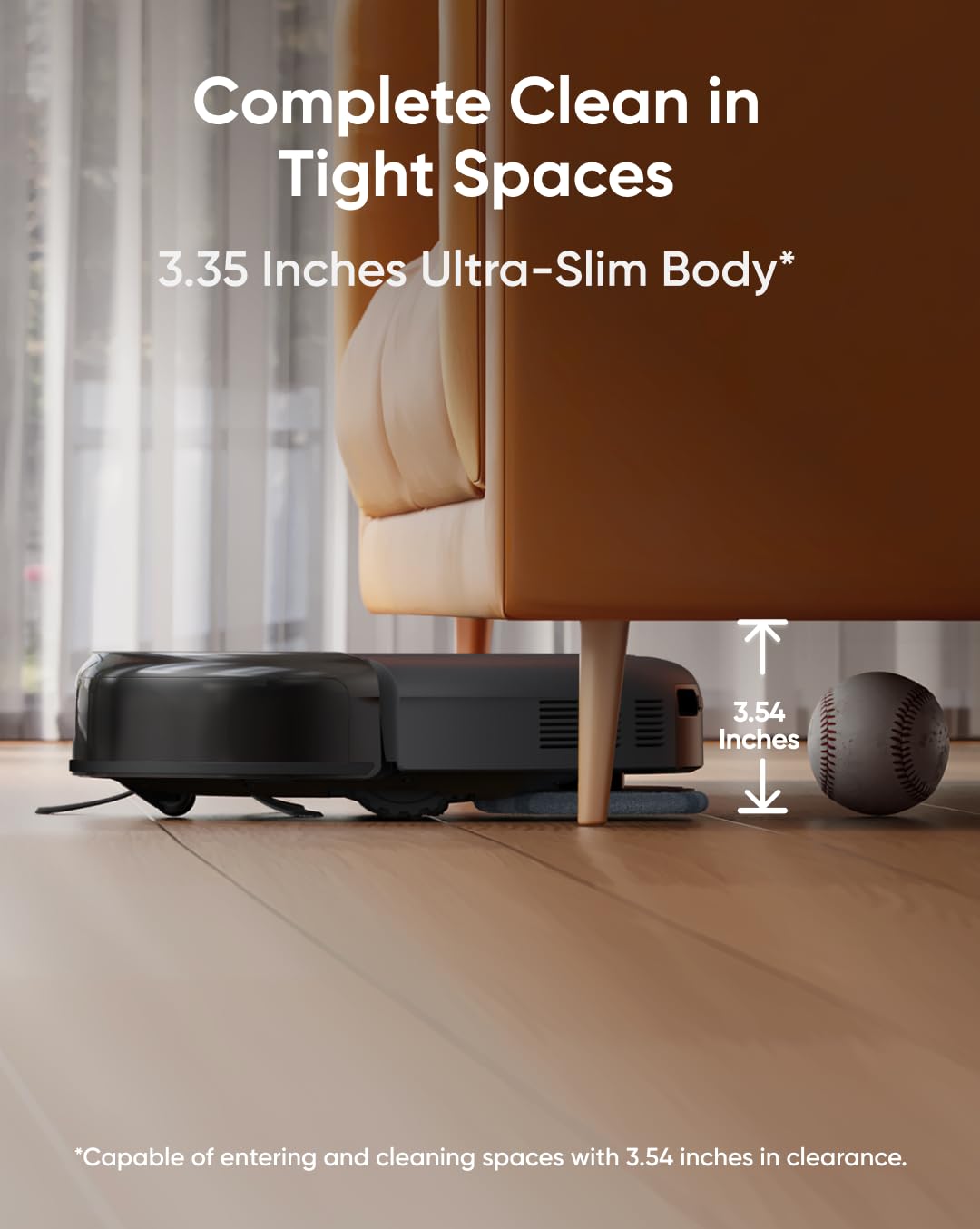 Eufy Robot Vacuum Omni C20, Robot Vacuum And Mop Combo, Self Emptying, Auto Mop Washing And Auto Drying For Hands Free Cleaning,