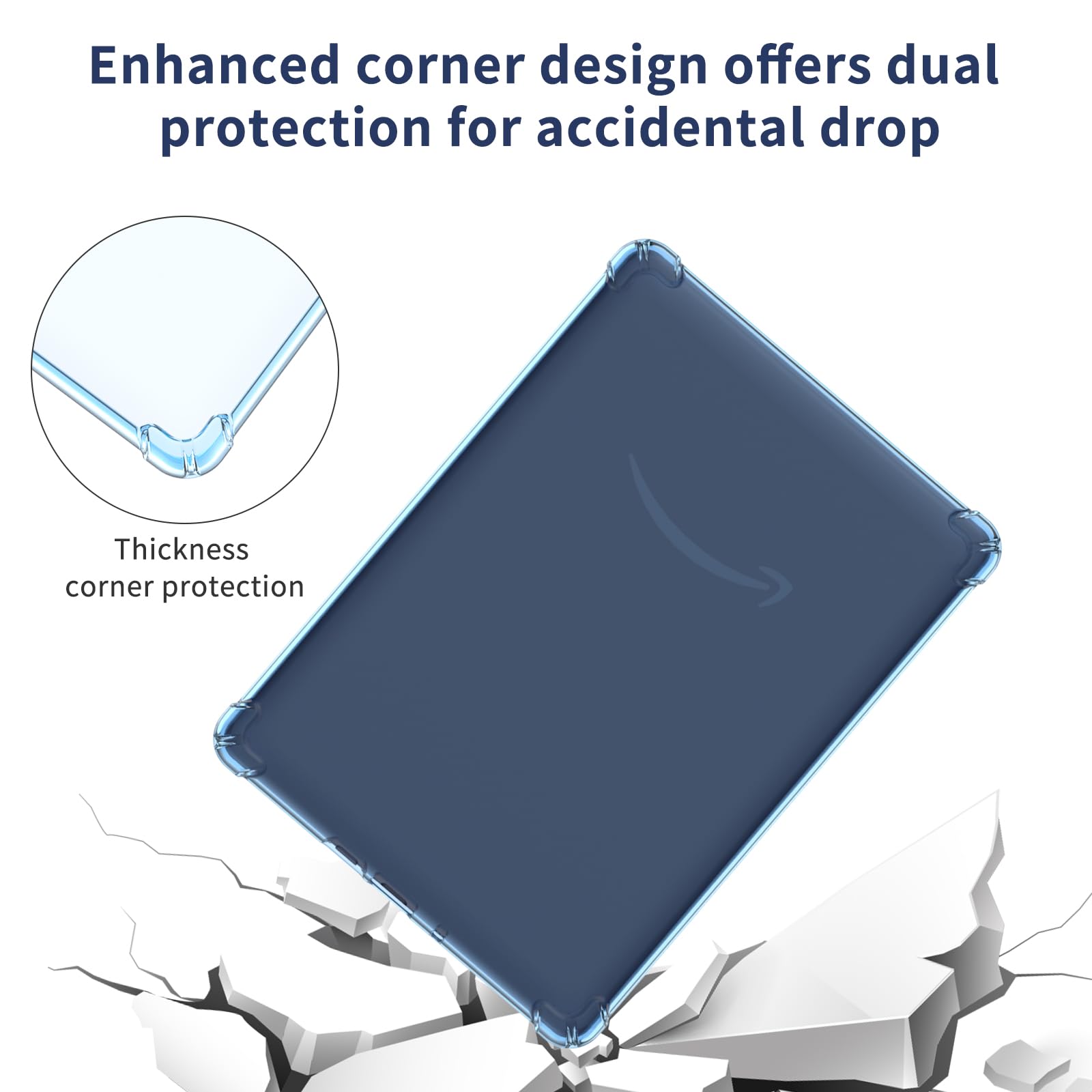 Clear Case For 6.8'' Kindle Paperwhite 11Th Gen 2021 And Paperwhite Signature Edition Case,Soft And Flexible Tpu Shockproof Back