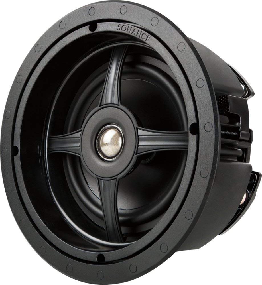 Sonance Mag6R   6 1/2' 2 Way In Ceiling Speakers (Pair)   Black
