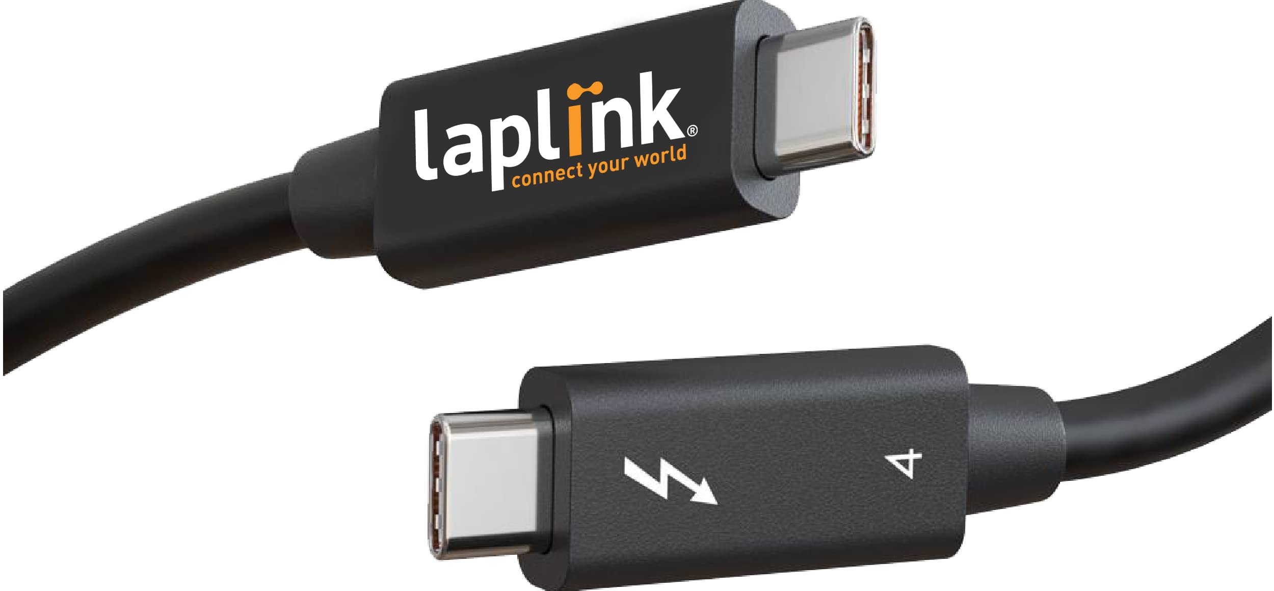 Laplink Thunderbolt 4 Ultra High Speed Transfer Cable, Transfer Cable For Pcmover Software (Not Included), Compatible With Thund