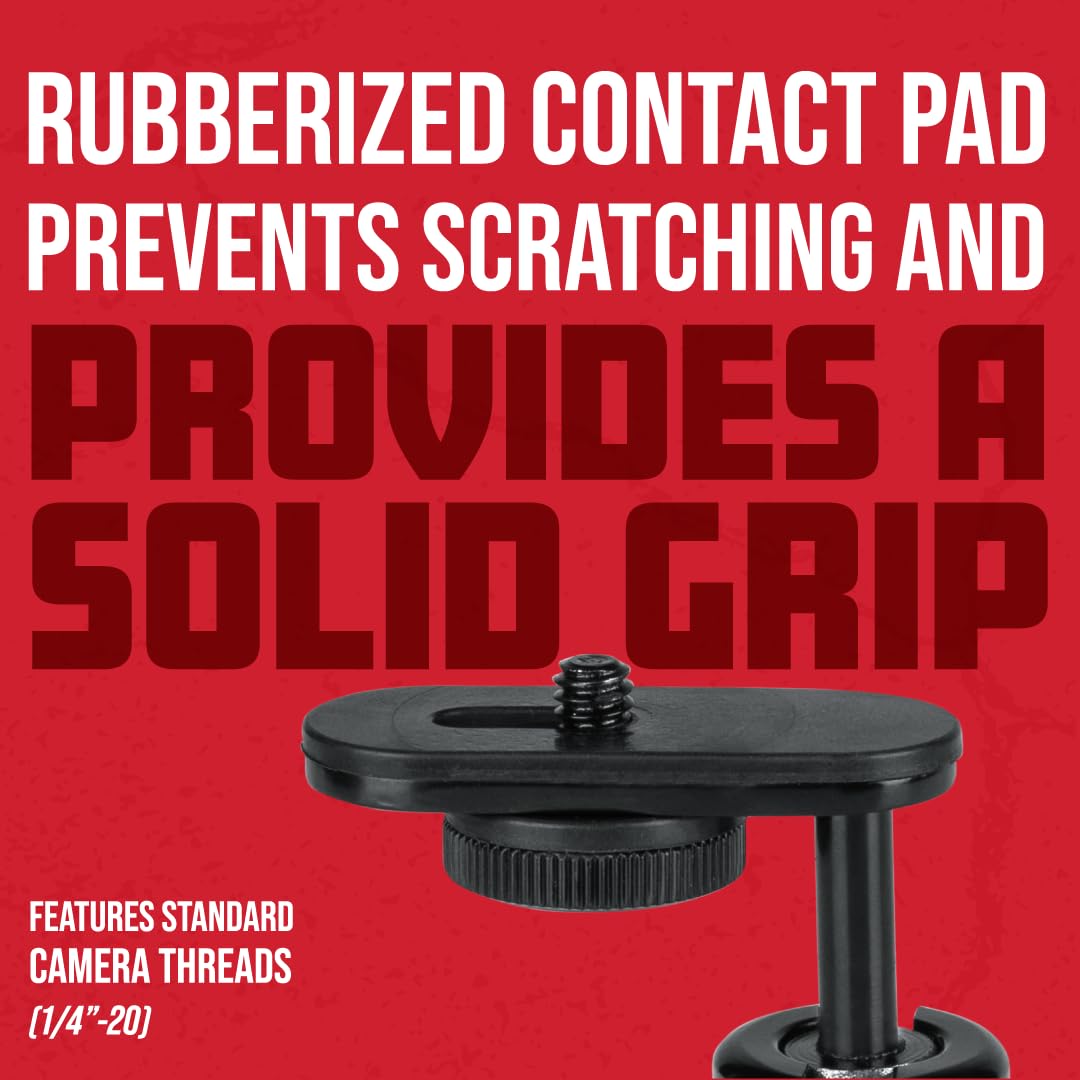 Gator Frameworks Camera Mount Mic Stand Adapter With Ball And Socket Head (Gfw Mic Camera Mt)