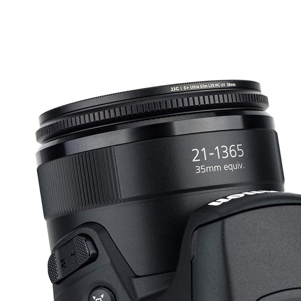 58Mm Metal Lens Filter Adapter Ring For Canon Sx70 Hs, Sx60 Hs, Sx50 Hs, Sx40 Hs, Sx30 Is, Sx20 Is, Sx10 Is, Sx1 Is, Sx540 Hs, S