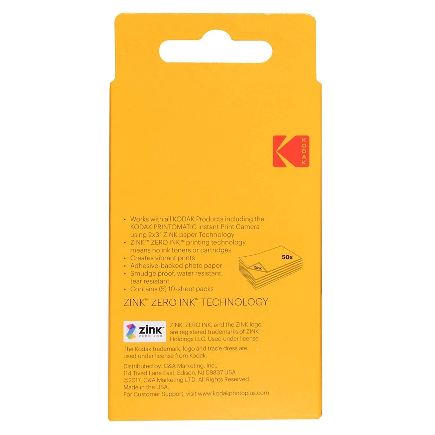 Kodak 2X3'' Premium Zink Paper Starter Kit With Soft Case