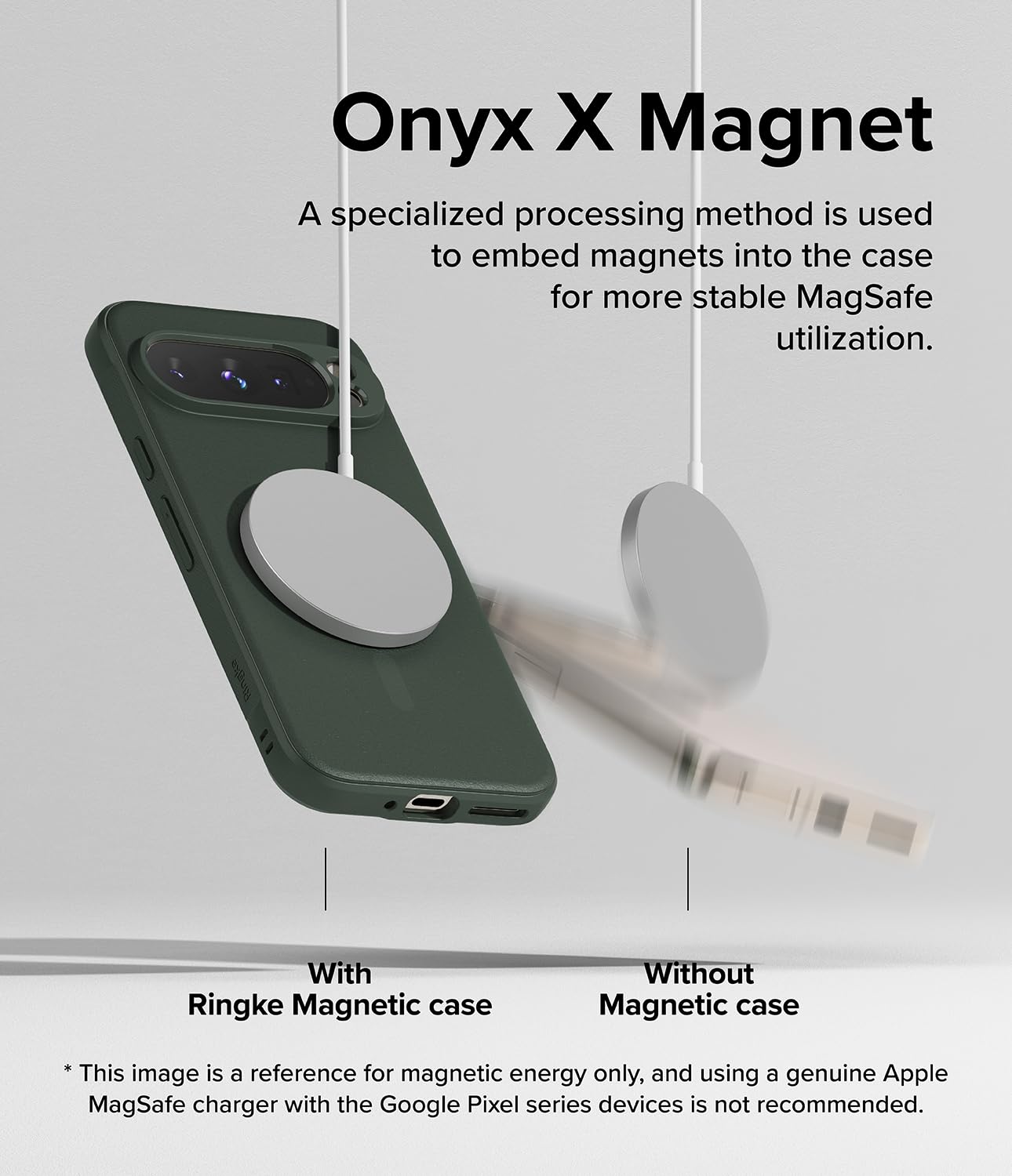 Ringke Onyx [Compatible With Magsafe] Designed For Google Pixel 9 Pro Xl Case, Anti Fingerprint Technology Prevents Oily Smudges