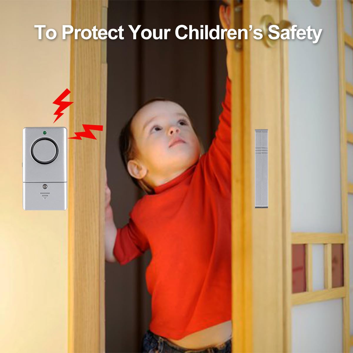 Window Alarm, Toeeson 120Db Pool Alarm For Door, Door Security Alarm For Home