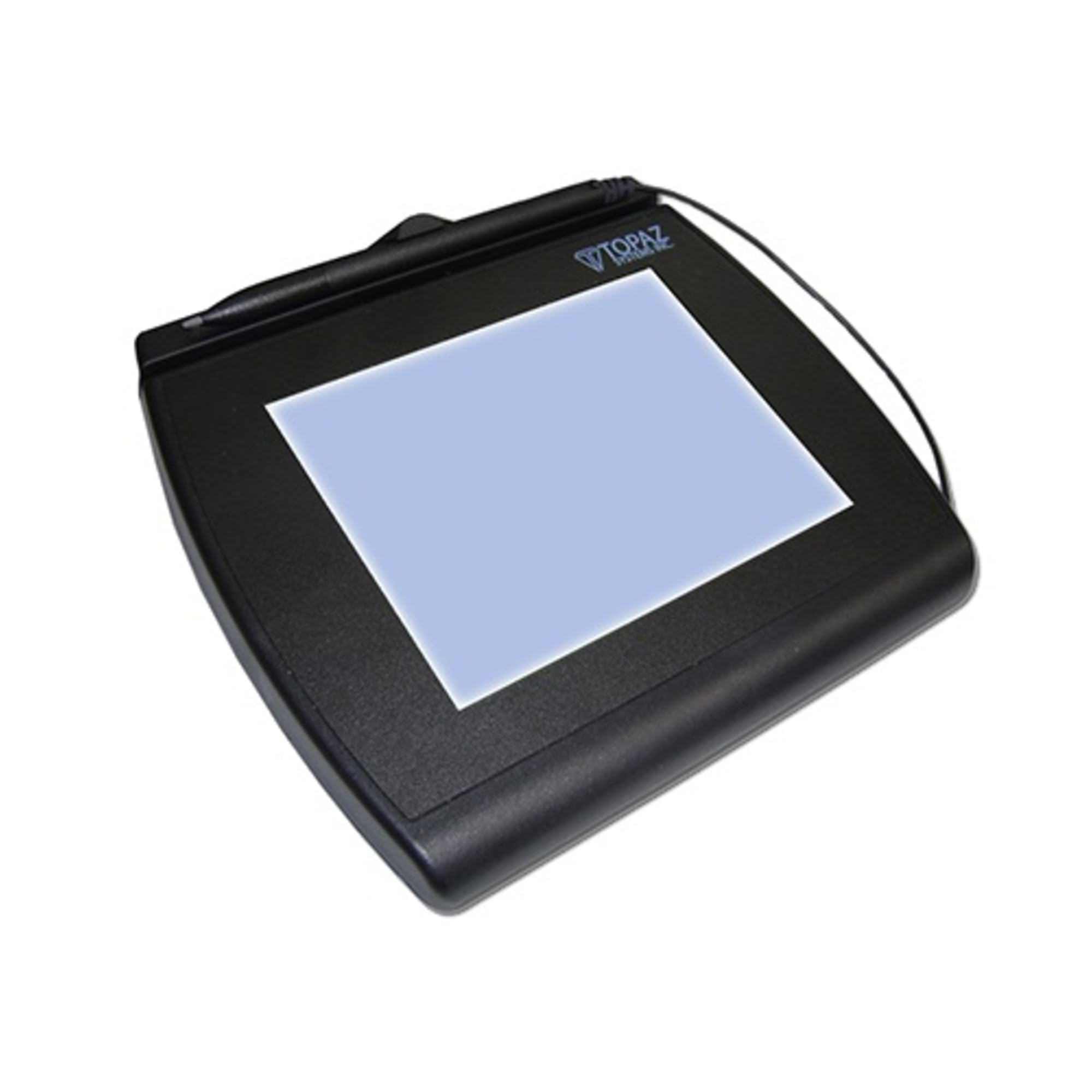 Topaz Signature Capture Tablet With Interactive Lcd Display   Backlit Lcd   Active Penusb, Serial