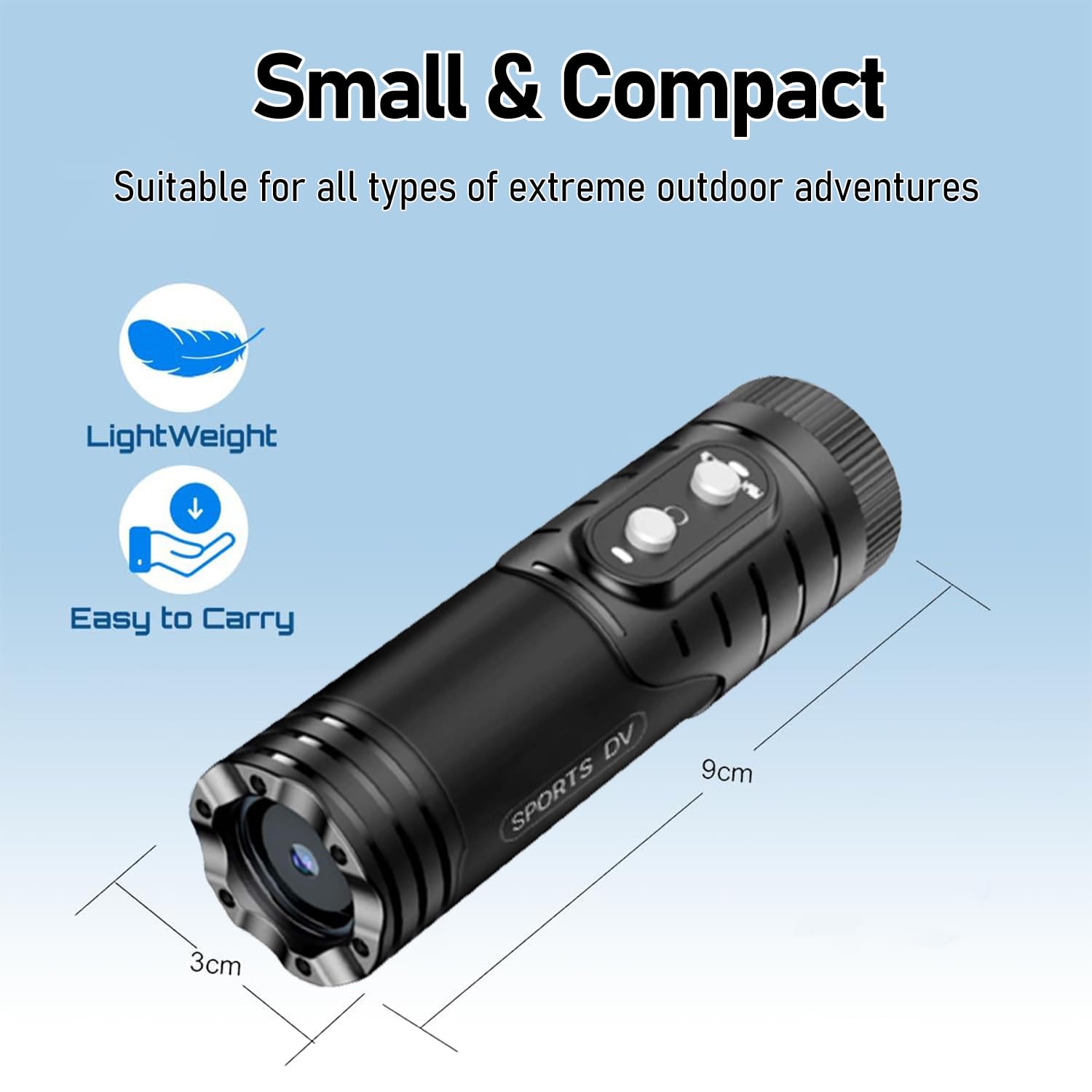 Bayehngs Wifi Helmet Camera, Hd 1080P Bike Motorcycle Helmet Camera, Ip66 Waterproof Action Camera For Cars, Bicycle, Motorbike