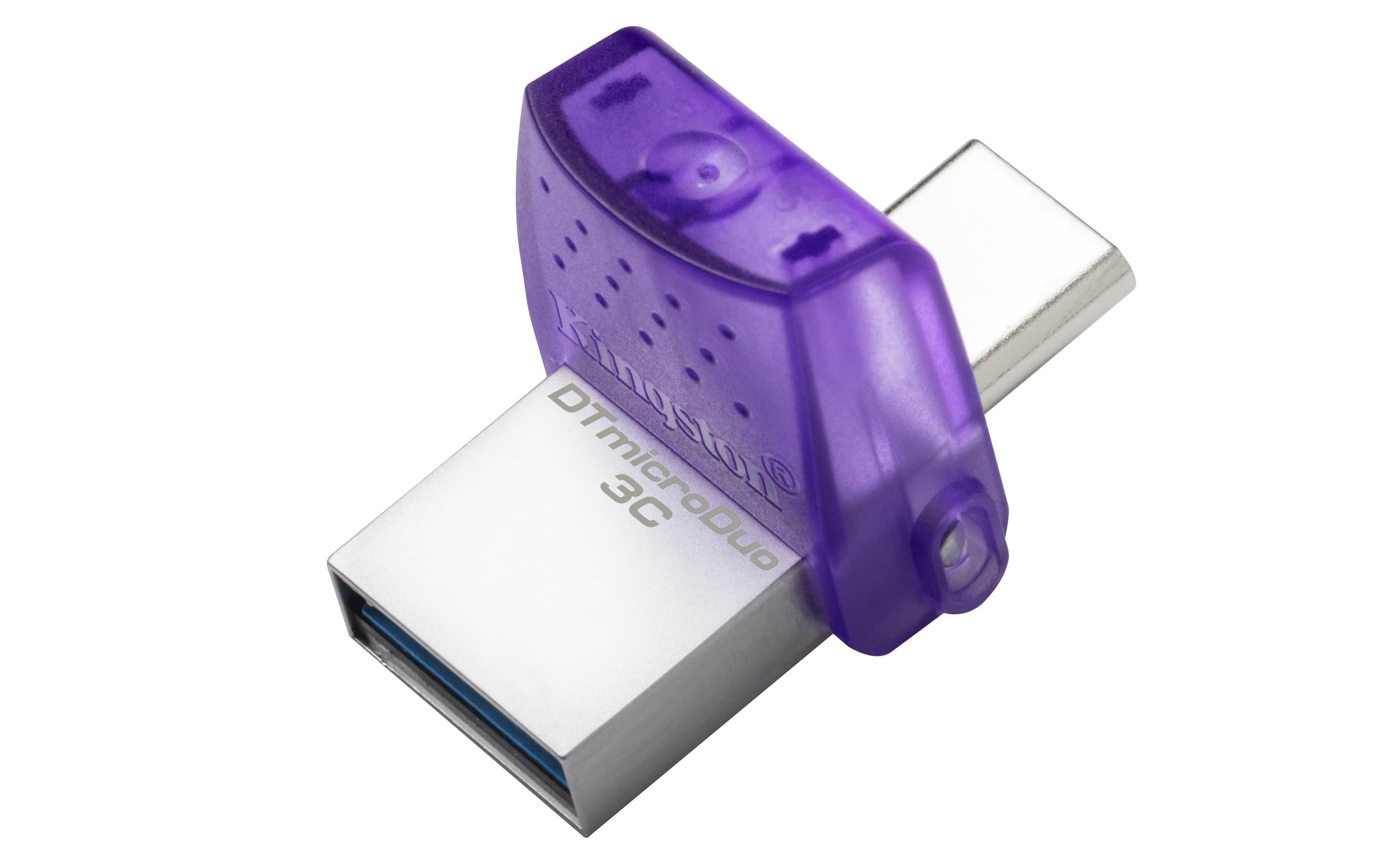 Kingston Datatraveler Microduo 3C 256Gb Usb-C & Usb-A Flash Drive | Speeds Up To 200 Mb/S | Usb 3.2 Gen 1 | Duo Connector | Dtdu