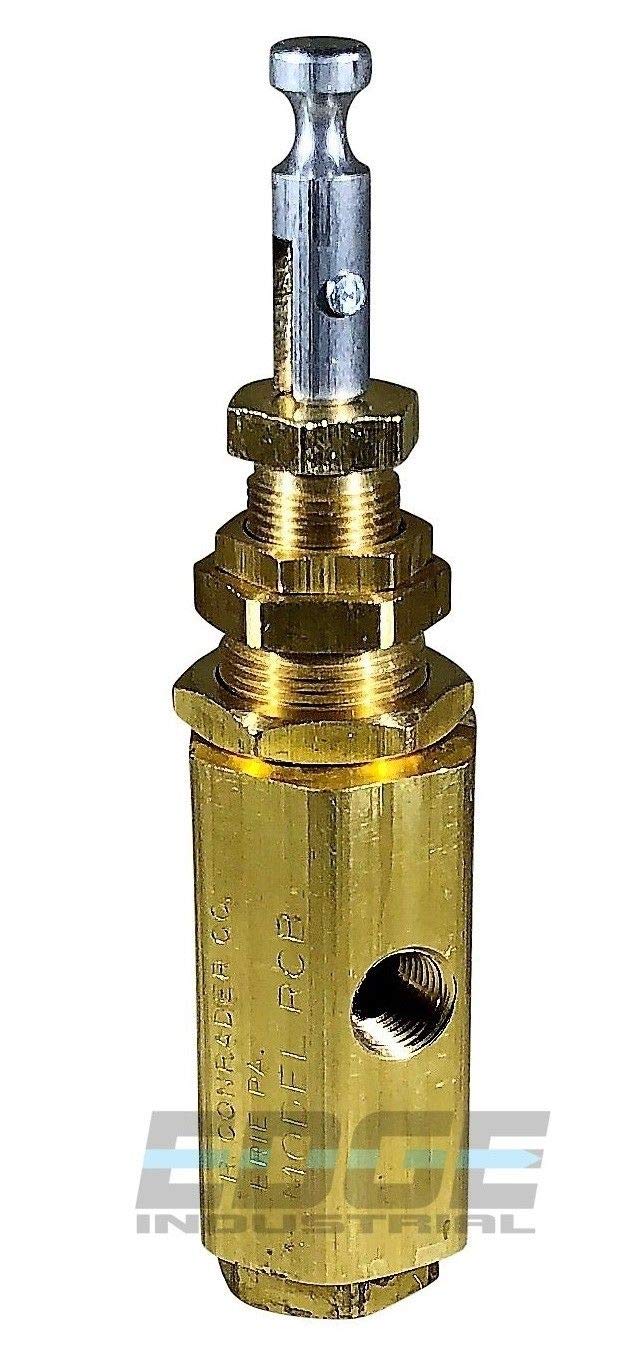 Conrader Pilot Discharge Unloader Valve For Air Compressor 1/4'' Female Npt Fnpt (100 120 Psi)