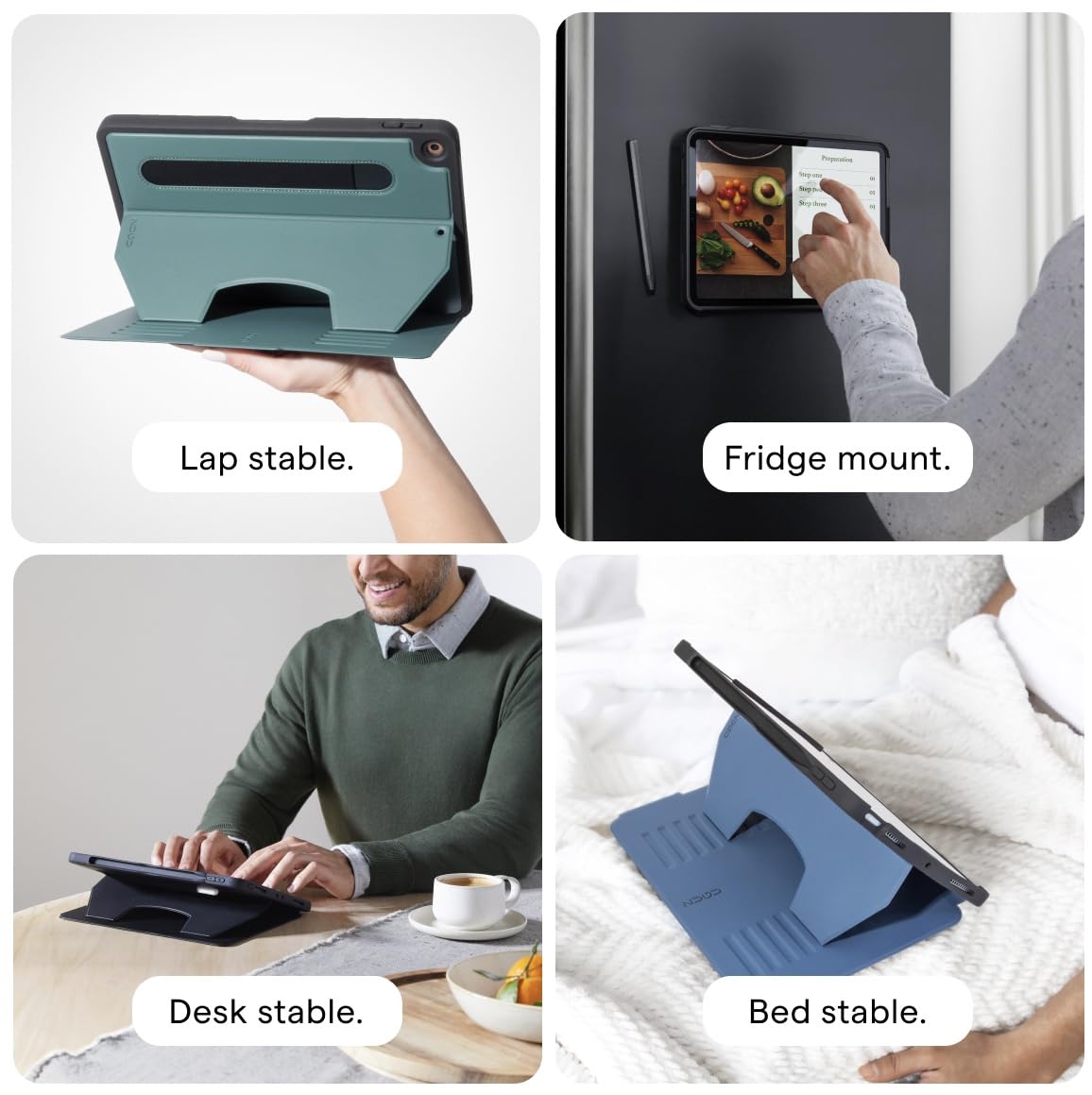 Zugu Case For Ipad Pro 11 (M4) 2024, Slim Protective Cover With Apple Pencil Holder, Auto Wake/Sleep, Multiple Viewing Angles, Ipad Pro 11 Inch Cover, Phone Protector, Black