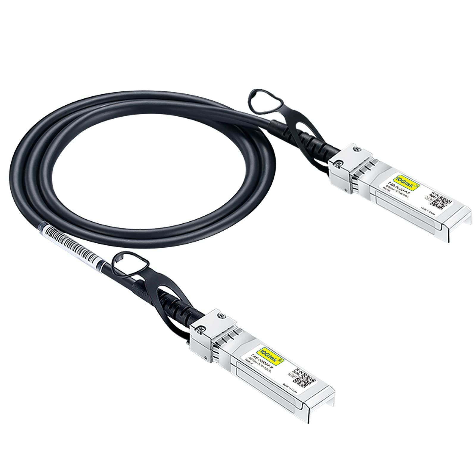 10G Sfp+ Dac Twinax Cable, Sfp+ To Sfp+ Direct Attach Copper Passive For Cisco Sfp H10Gb Cu0.9M, Ubiquiti Unifi, Meraki, Mikroti