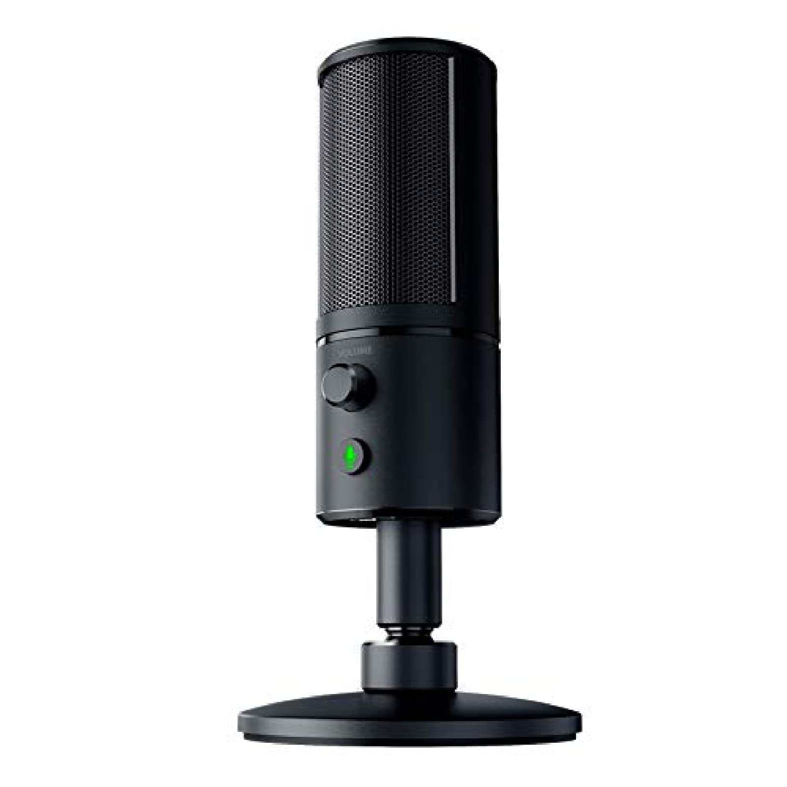 Razer Seiren X USB Streaming Microphone: Professional Grade - Built-in Shock Mount - Supercardiod Pick-Up Pattern - Anodized Alu