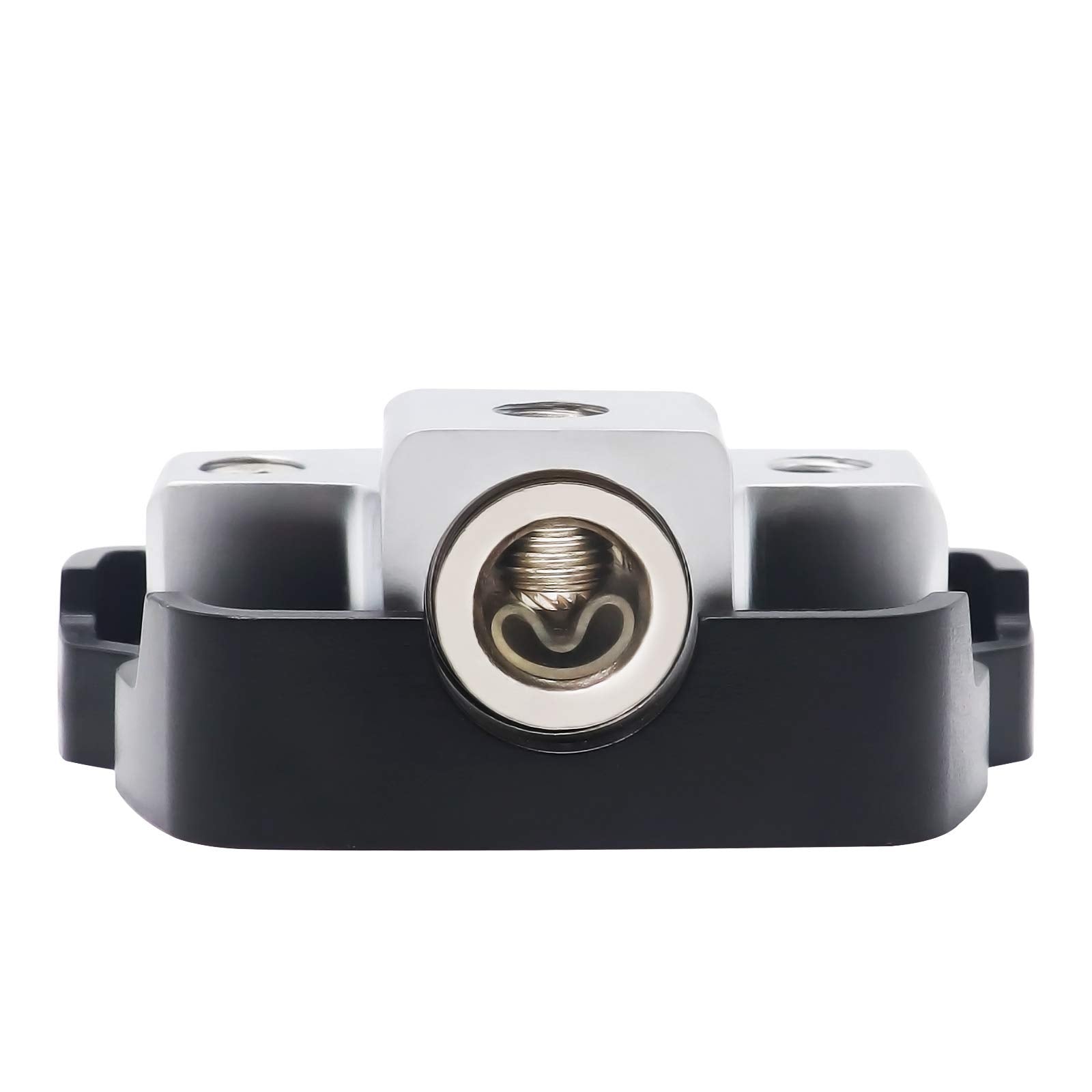 Recoil Db14 4 Way Power Distribution Block, 1 X 0/2/4 Gauge In / 4 X 4/8 Gauge Out Power Distribution Ground Distributor Block F