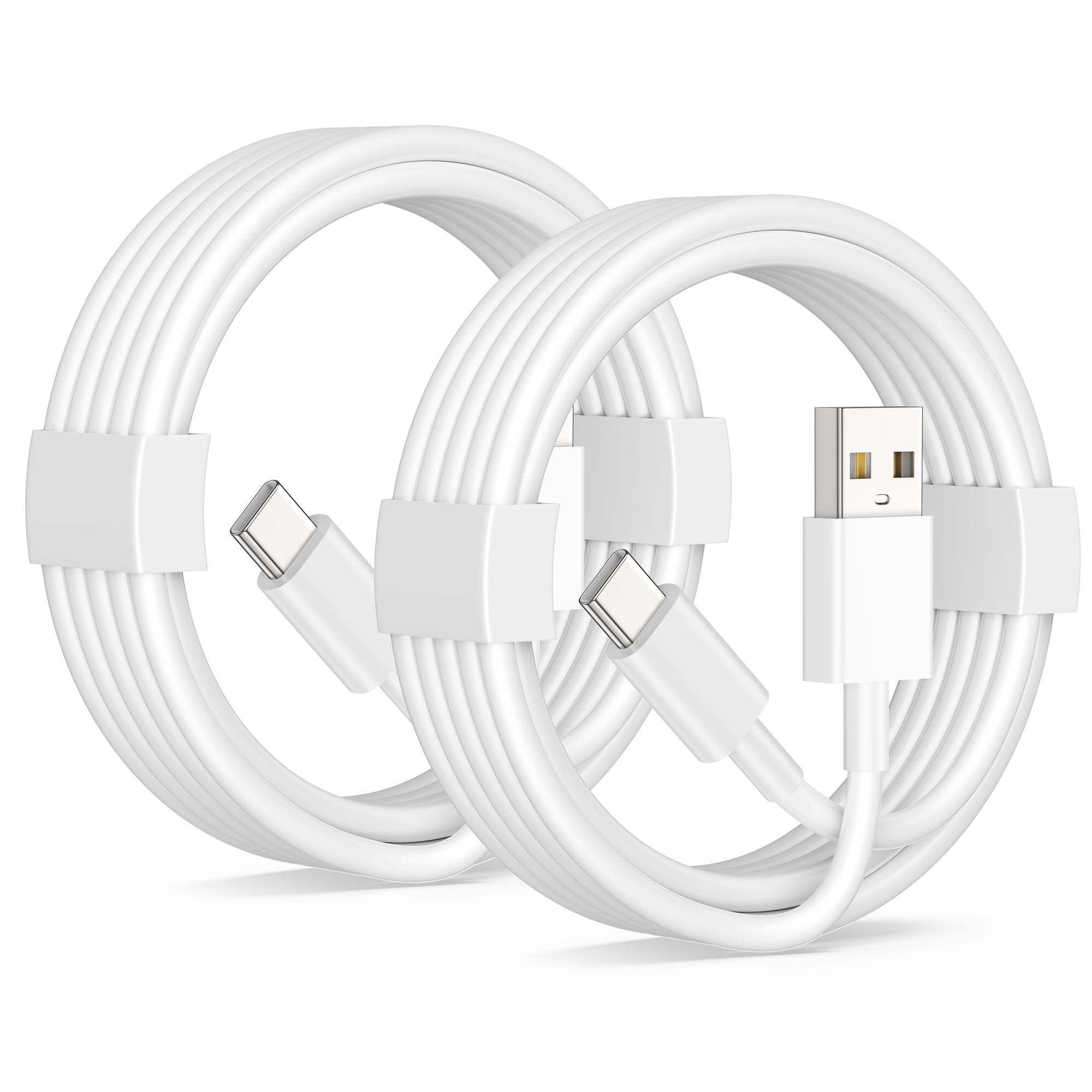 Car Carplay Cable For Iphone 15/15 Plus/15 Pro Max Cable, 2Pack Usb A To Usb C For Carplay Usb C Cord, Ipad Usb C Cable Ipad Pro