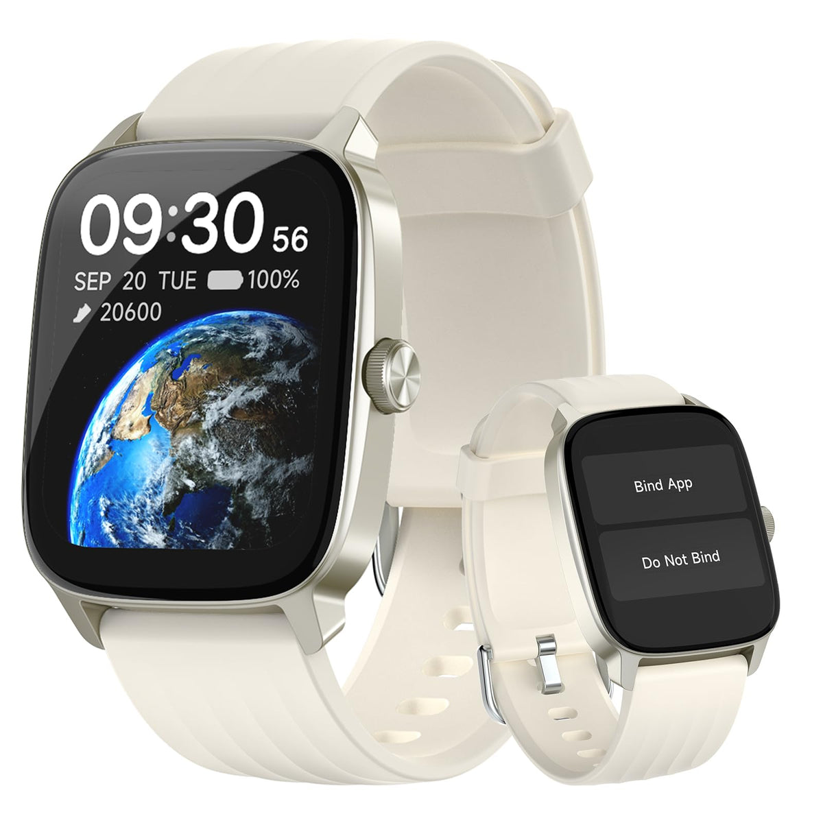 Eurans Smart Watch No App/Phone Required, Two Usage Modes Waterproof Fitness Tracker, 1.85'' Retina Display Activity Tracker Wit