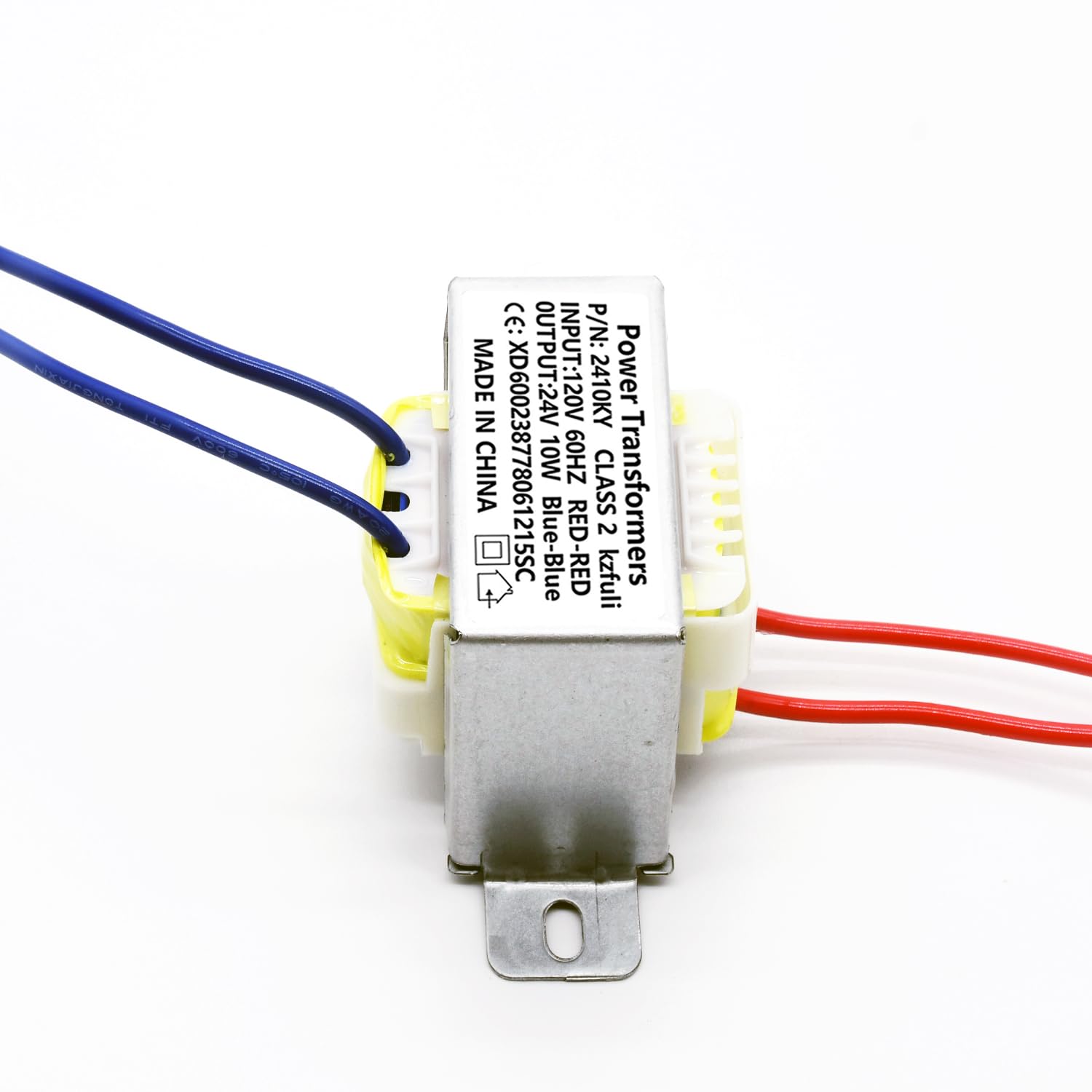 24V/10W Ac/Ac Power Transformer, Input 120V/60Hz Single Phase Transformer, Applicable To Stage Lighting, Audio Equipment, Small