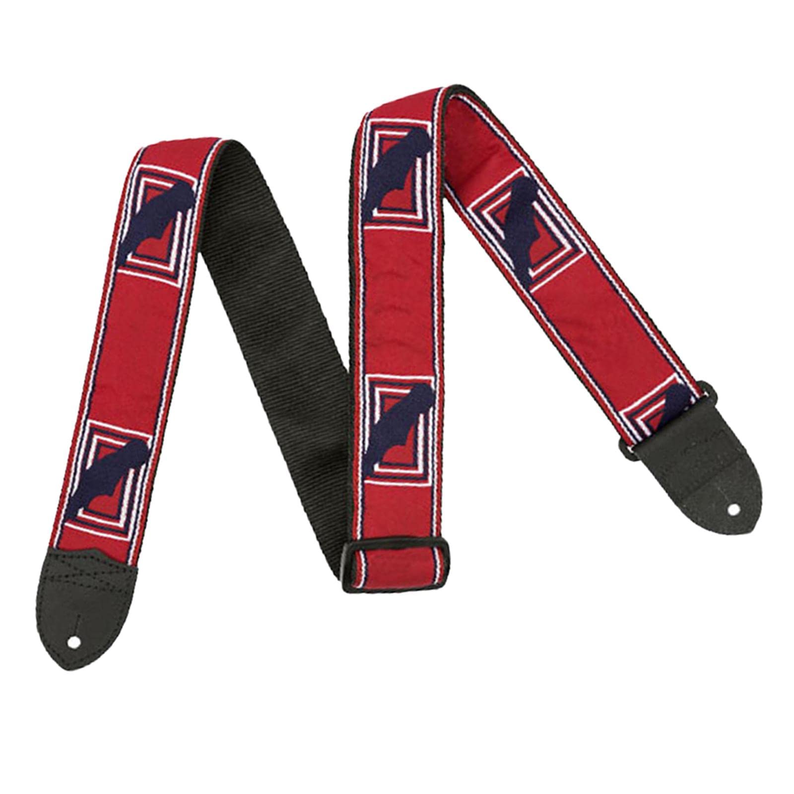 SECRET DESIRE Guitar Strap Thickening Embroidered widening Polyester for Bass Acoustic Red Blue|Guitar accessories|tools gear ga