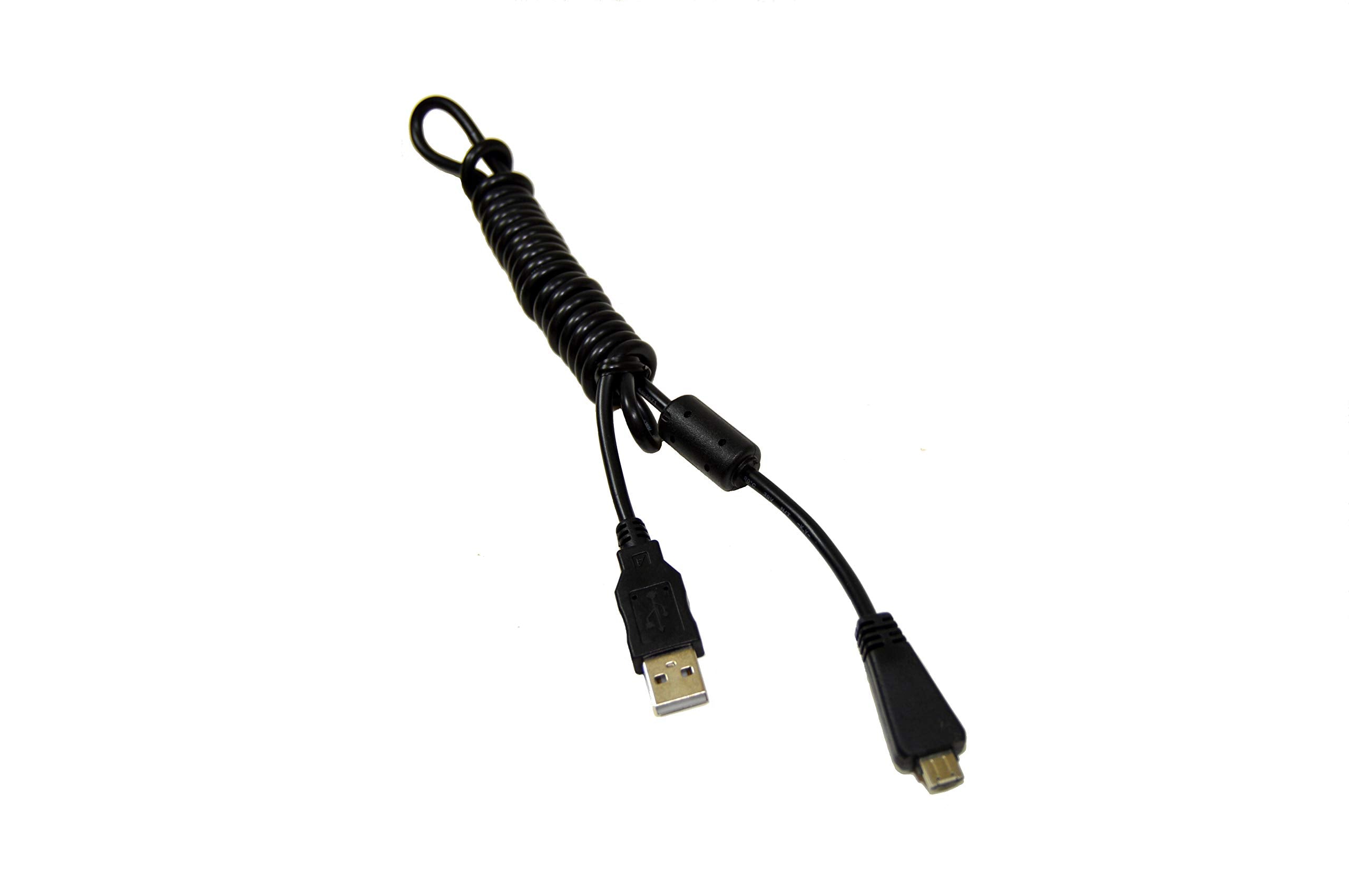 Hqrp Usb Data Cable Cord Compatible With Sony Cyber Shot Dsc W560, Dsc W570, Dsc W580 Digital Camera