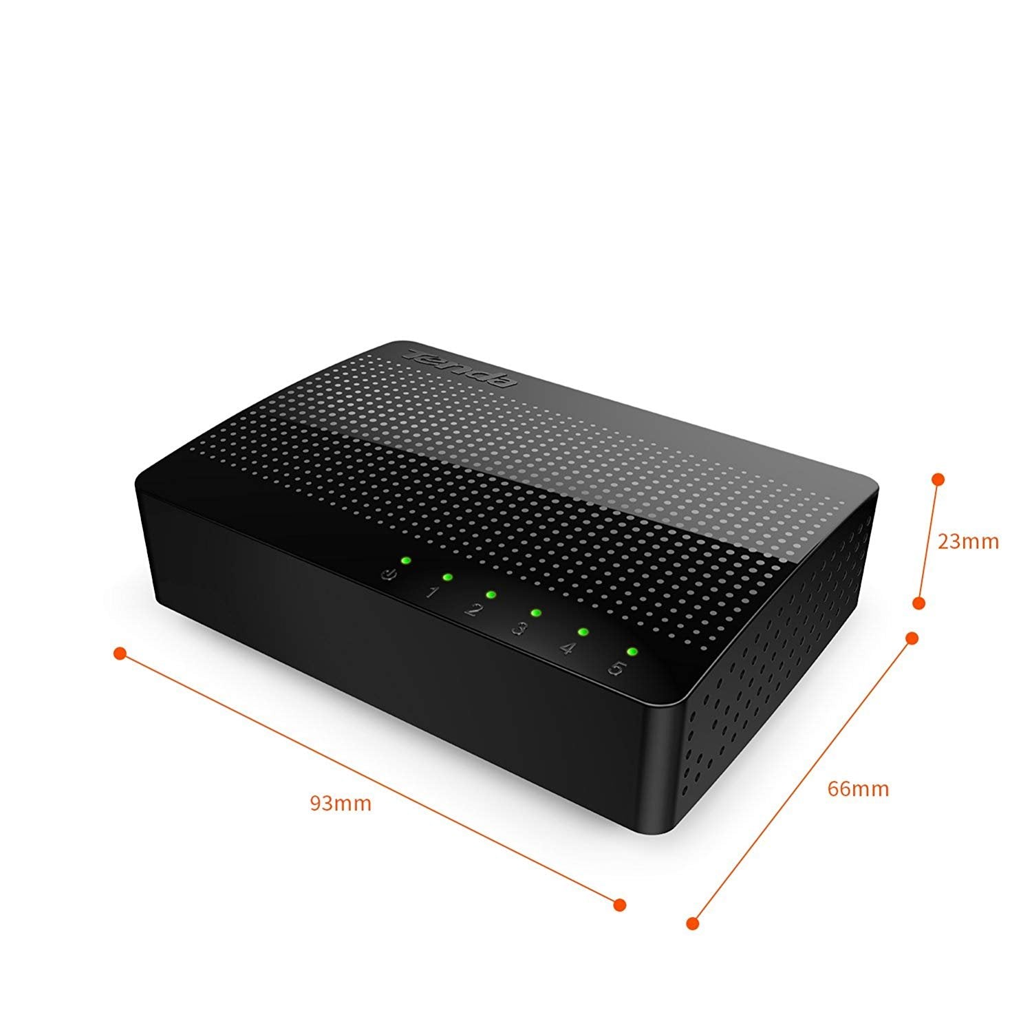 Tenda 5-Port Unmanaged Gigabit Ethernet Switch, Ethernet Splitter(Sg105)|Plug & Play|Shielded Ports|Plastic Case|Desktop/Wall-Mo