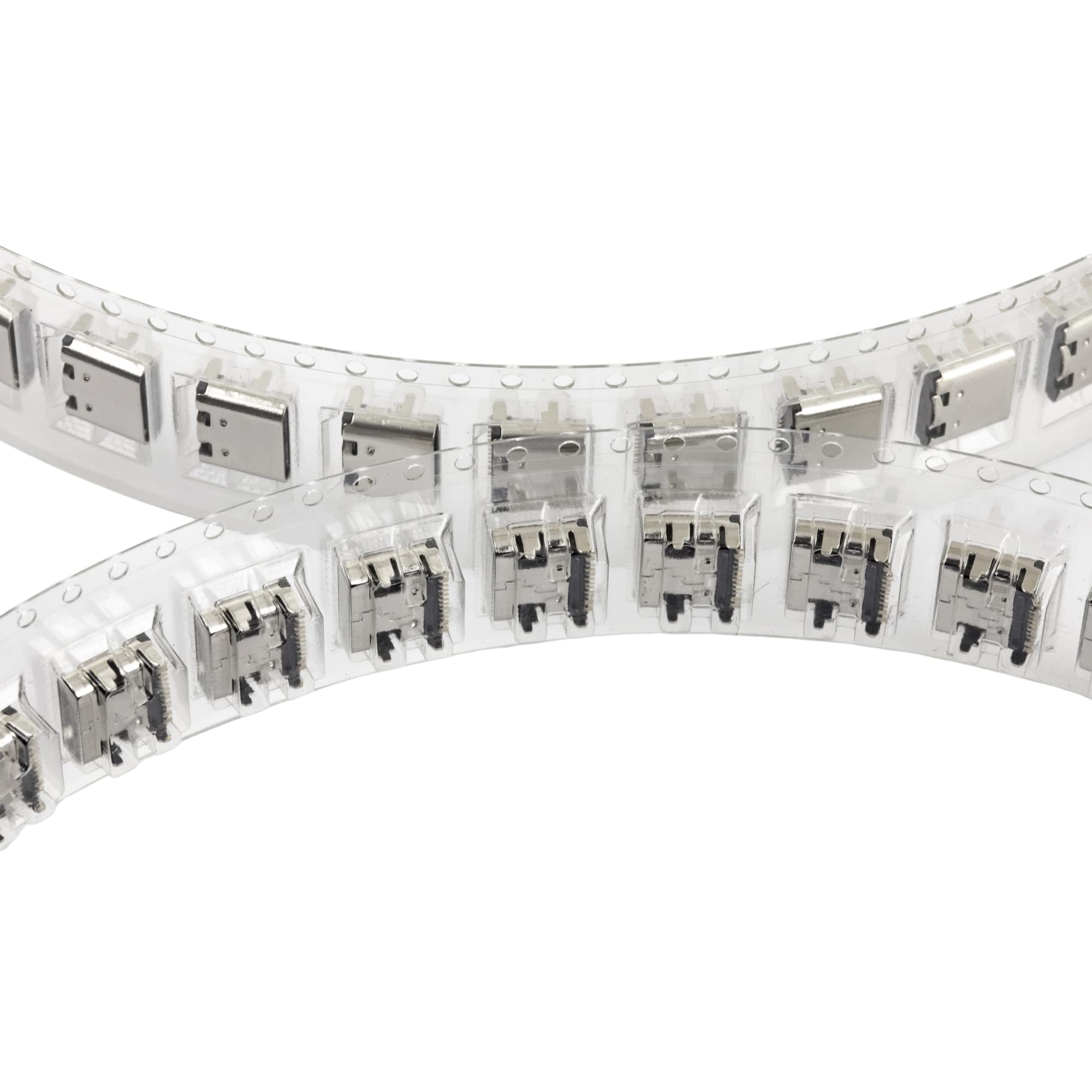 Naughtystarts 100Pcs Usb Type C 3.1 Female Socket 16Pins Solder Connector Jack Port For Electronics Power Port Replacement Or Di