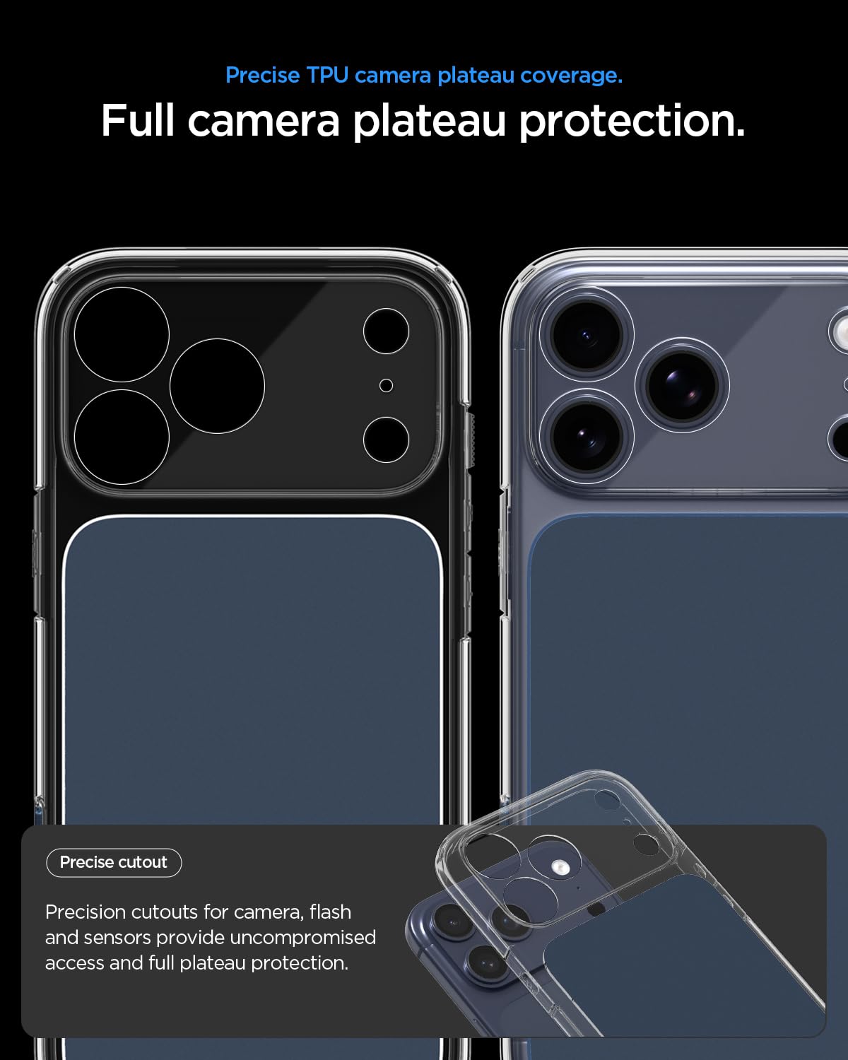 Spigen For Iphone 17 Pro Case, Ultra Hybrid T Magfit [Camera Control Button] [Compatible With Magsafe] - Matte Blue