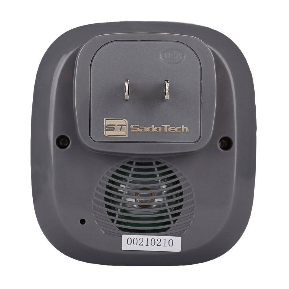 Sadotech Wireless Doorbells For Home, Apartments, Businesses, Classrooms, Etc. - 2 Door Bell Ringer & 1 Plug-In Chime Receiver,