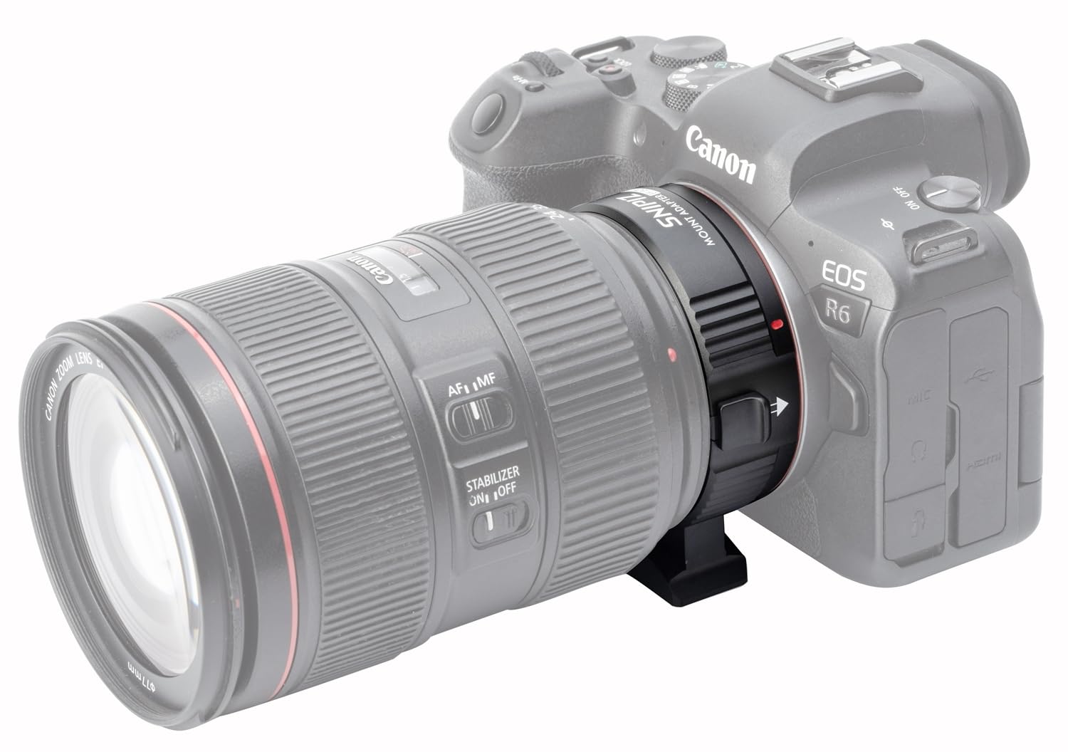 Ef Eos R Lens Mount Adapter Auto Focus Lens Converter Compatible With Canon Ef/Ef S Series Lens And Eos R, Rp, R3, R5, R6, R6Ii, R7, R8, R10, R50, R100 Cameras