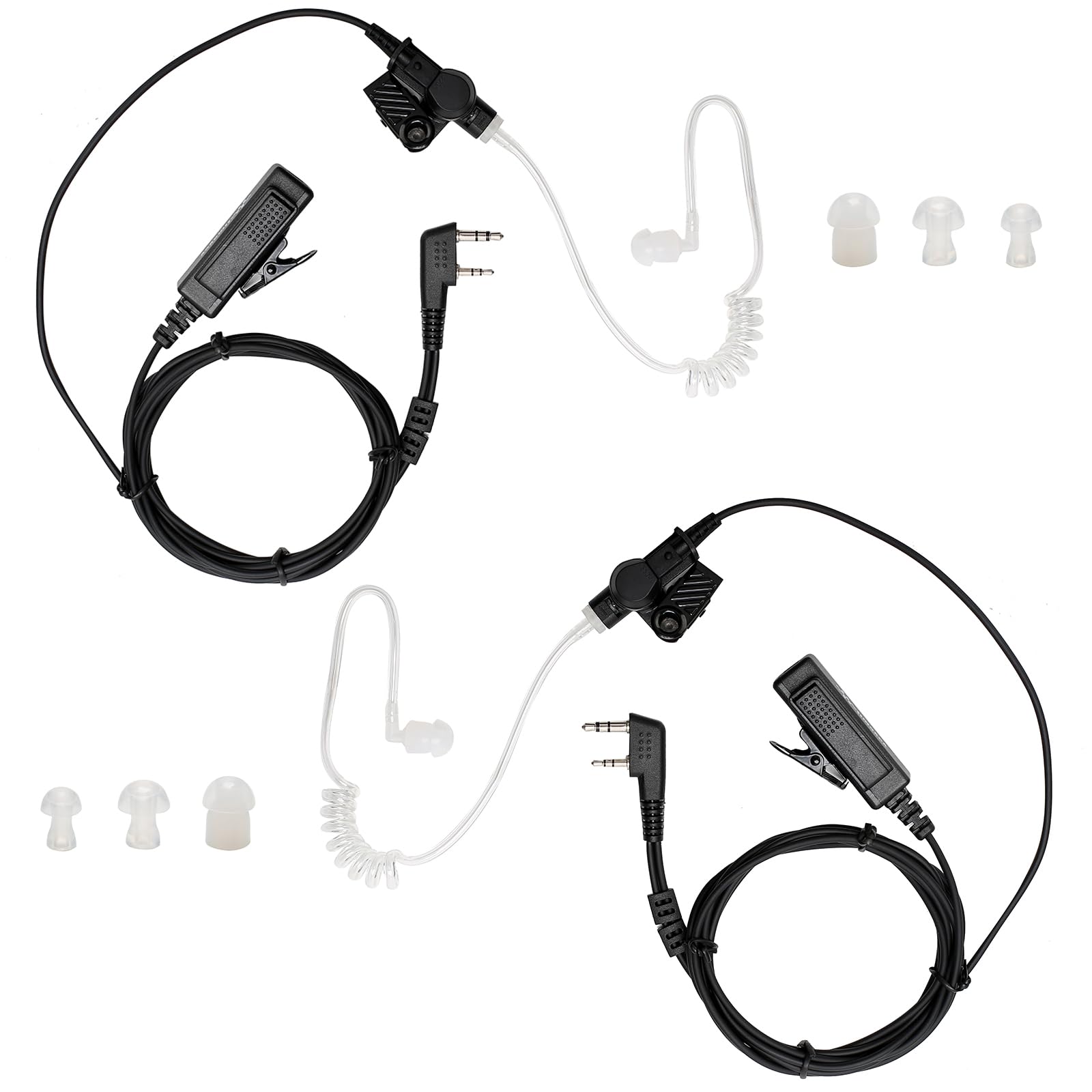 Compatible With Baofeng Uv 5R Bf F8Hp Uv 82 Earpiece With Mic,Baofeng Earpiece With Mic,Kenwood Radio Earpiece With Mic,Baofeng