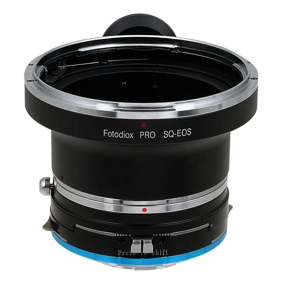 Fotodiox Pro Lens Mount Shift Adapter - Bronica SQ Mount SLR Lens to X-Series Mirrorless Camera