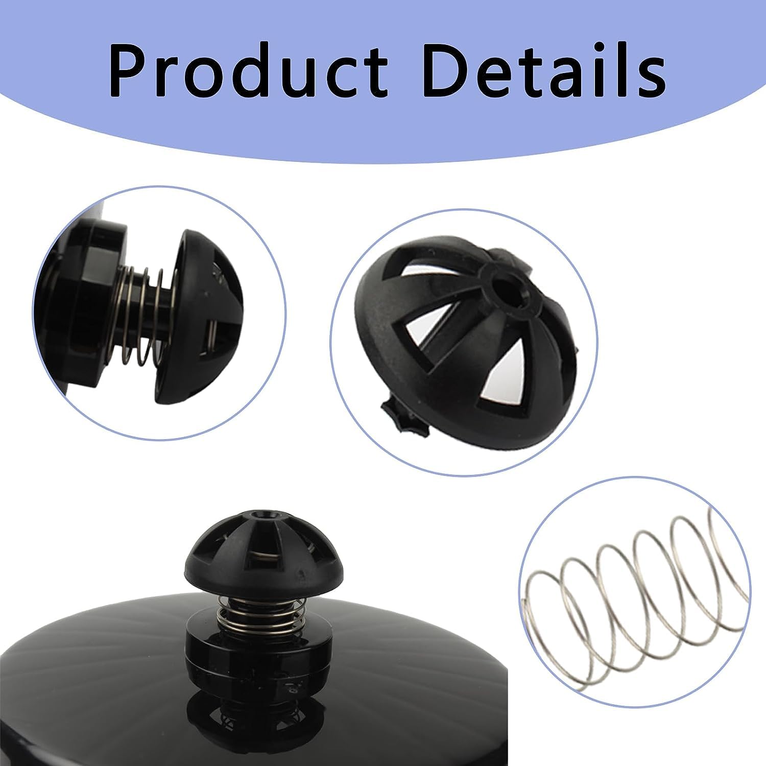 Coffee Machine Brew Basket Bottom Spring Loaded Stopper Kits Replacement Brew Basket For Hamilton Beach Coffee Makers  Fit Model