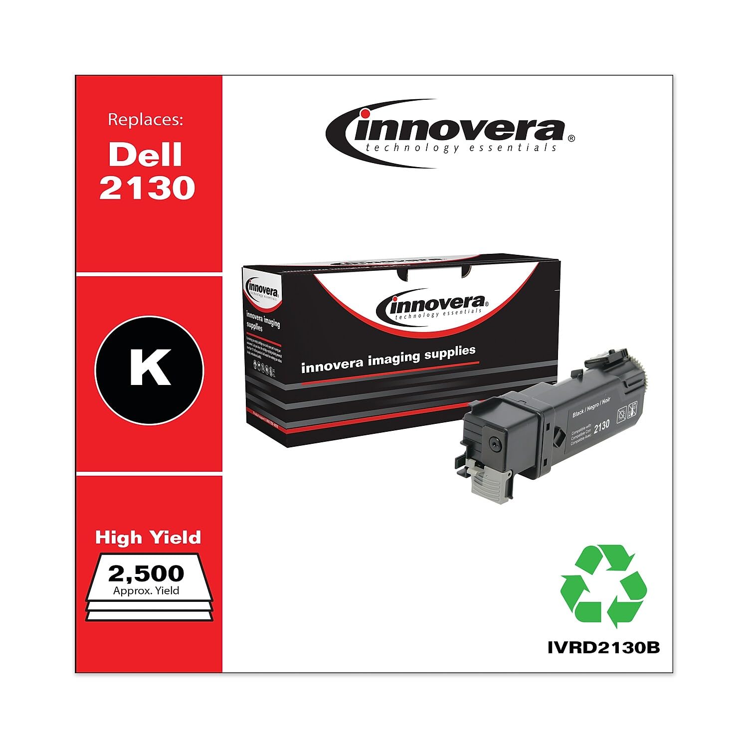 Ivrd2130B   Compatible With 330 1436 2130Cn Toner
