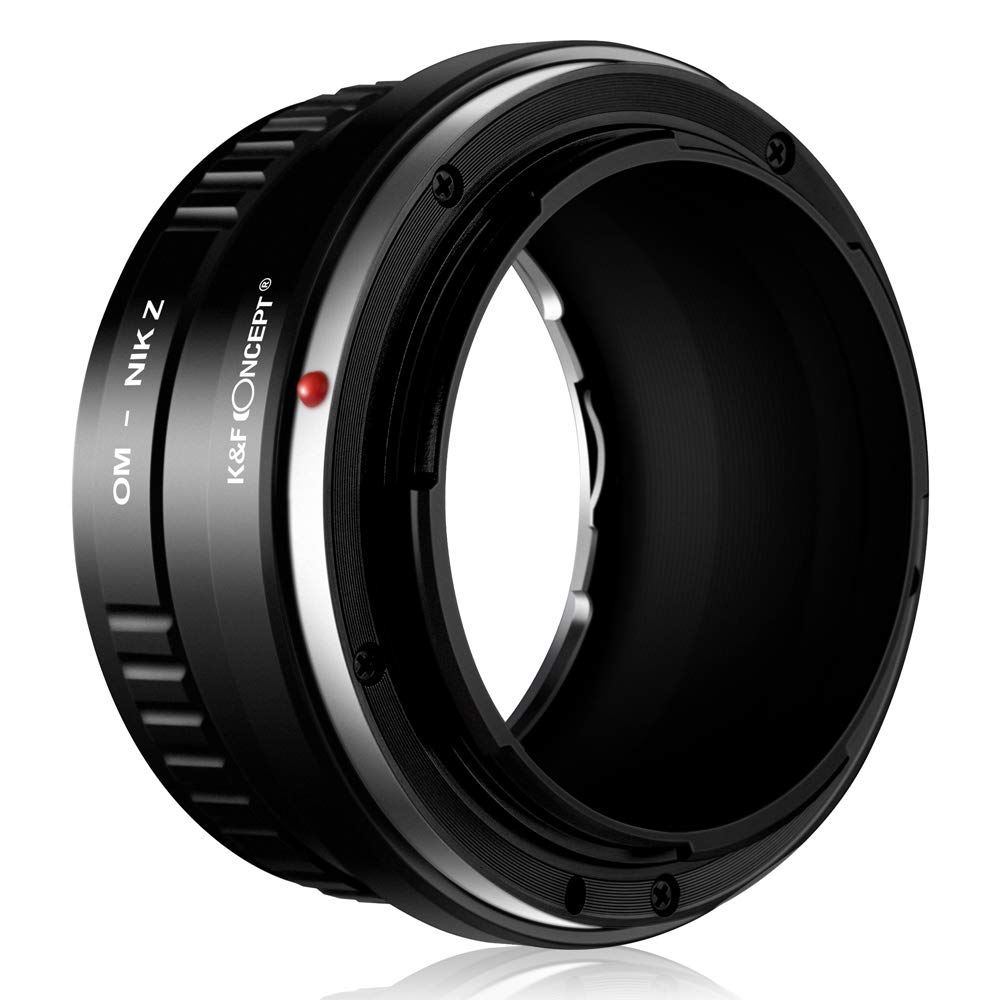 K&F Concept Lens Mount Adapter For Olympus Om Mount Lens To Nikon Z6 Z7 Camera