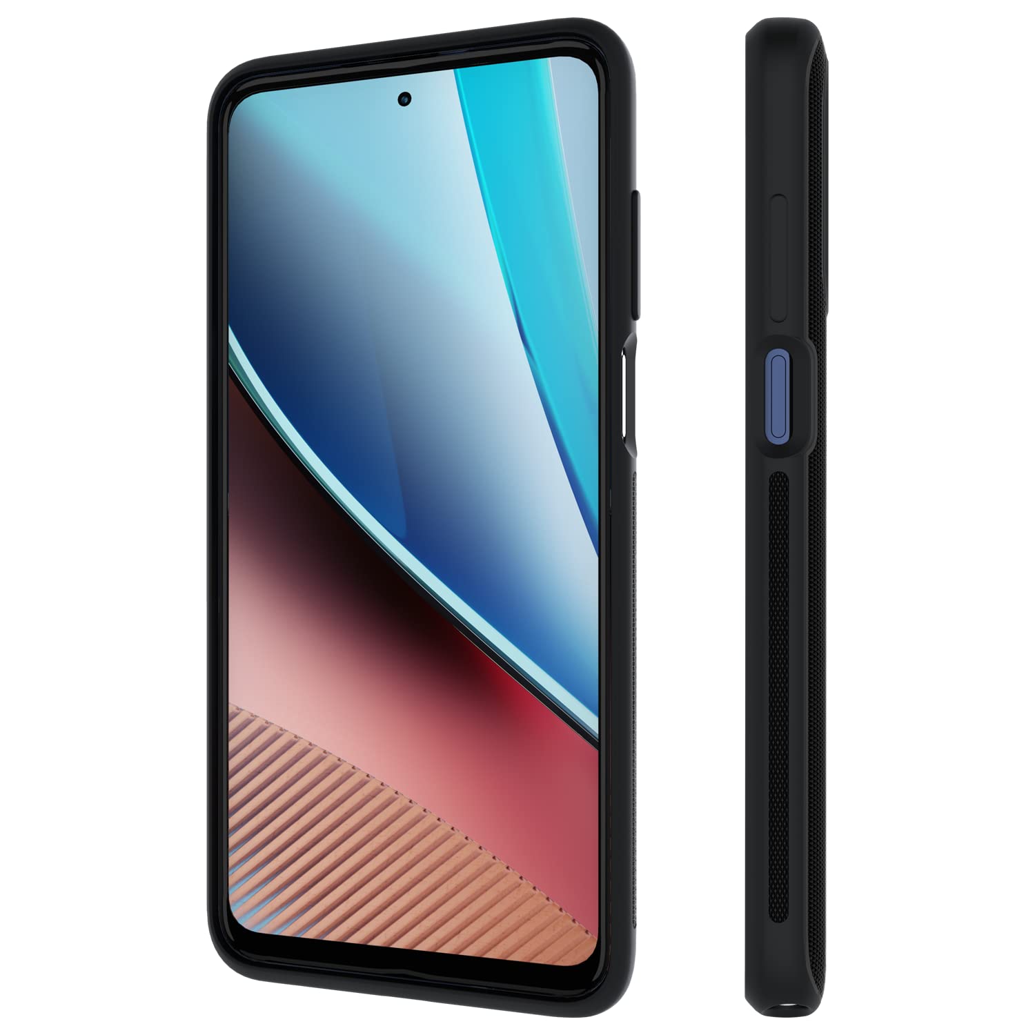 Motorola Moto G Stylus (2023) Textured Protective Case  Black   Precision Fit Shock Absorbing Cases For Enhanced Phone Grip, Sty