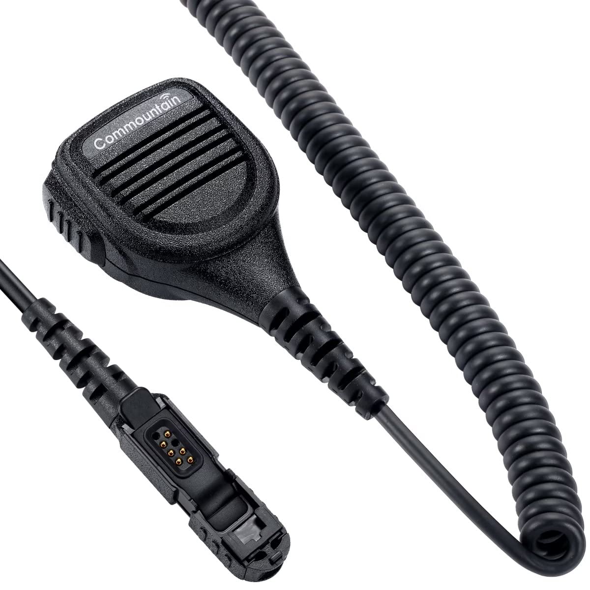 Commountain Speaker Mic With Reinforced Cable For Motorola Radios Xpr 3500E, Xpr 3300E, Xpr 3500, Xpr 3300, Xpr3500E, Xpr3300E,