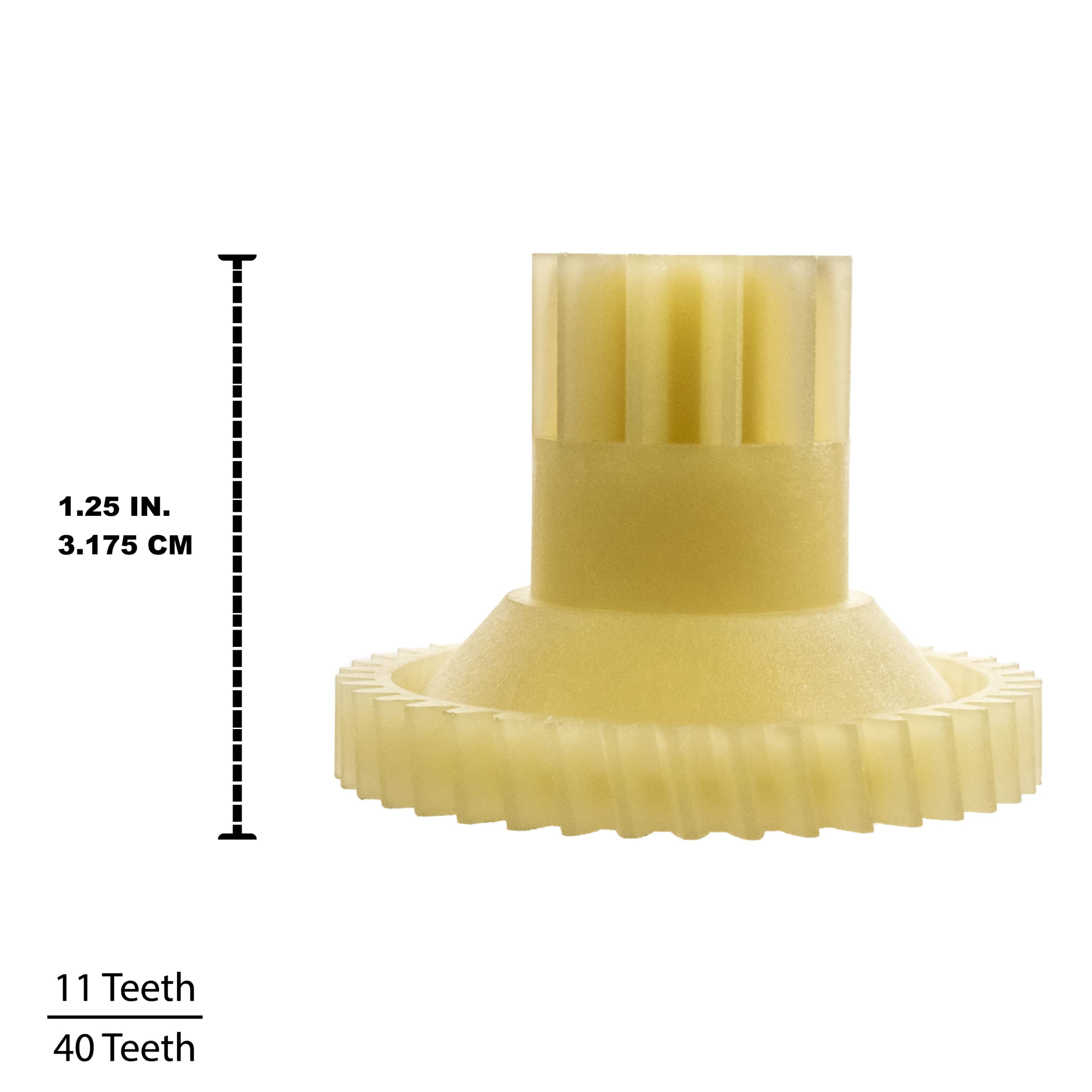 Univen Motor Gear Compatible With Waring Food Slicer Models Fs150 Fs155 26599 2 Pack