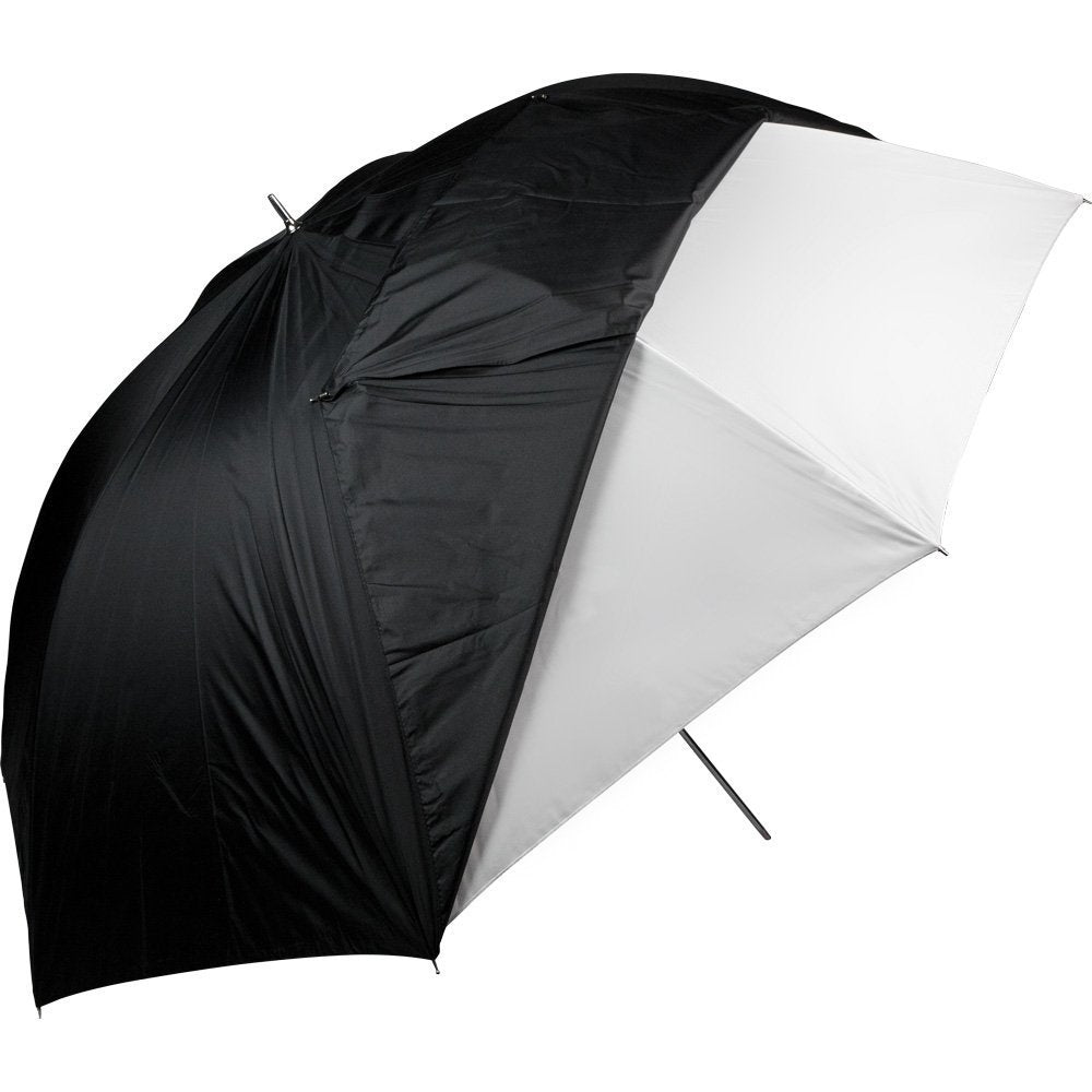 Westcott 2021 60in. Optical White Satin Umbrella with Removable Black Cover