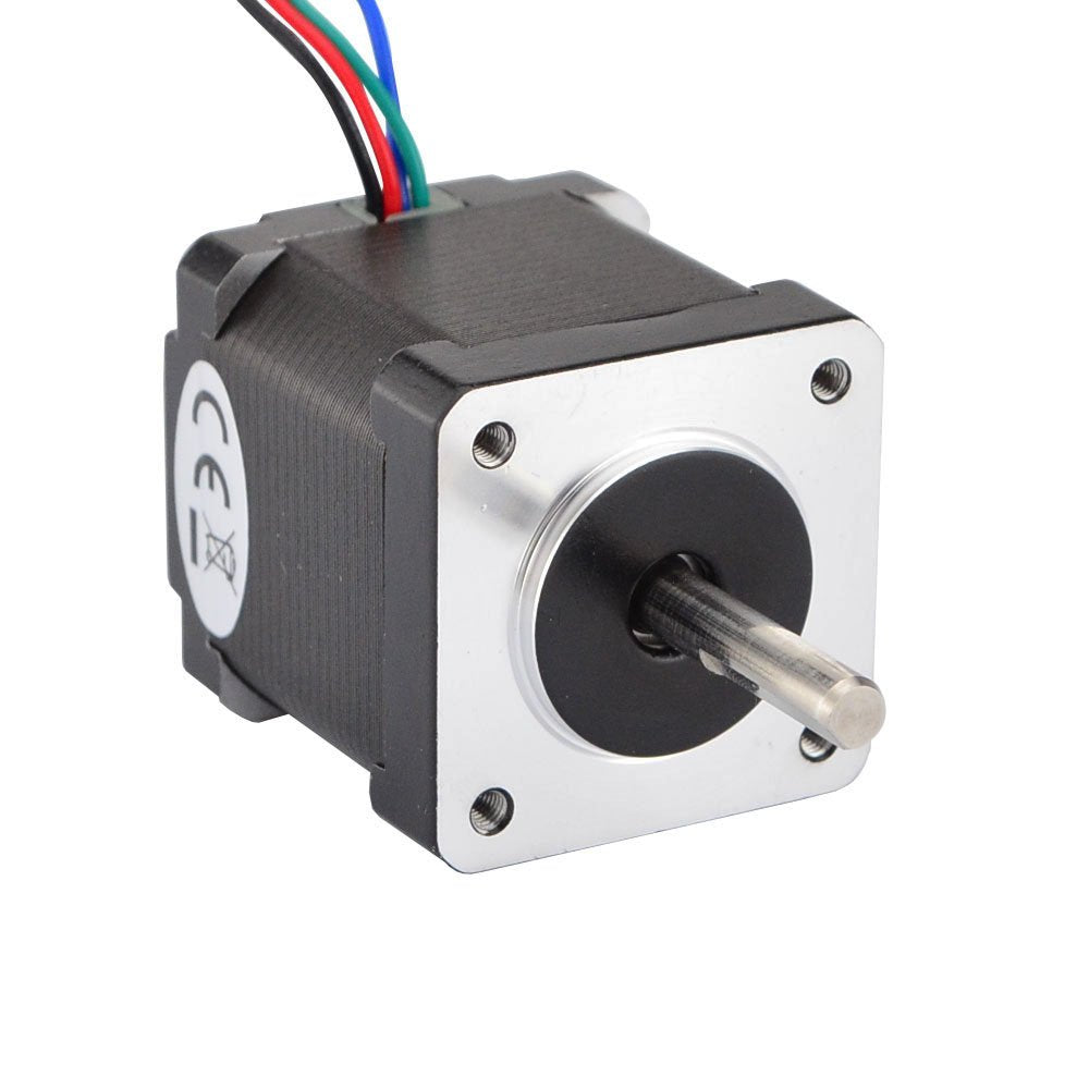 Stepperonline Nema 14 Bipolar Motor Stepper 0.5A 32.6Oz.In/23Ncm 4 Lead 1.8 Deg Diy Robot